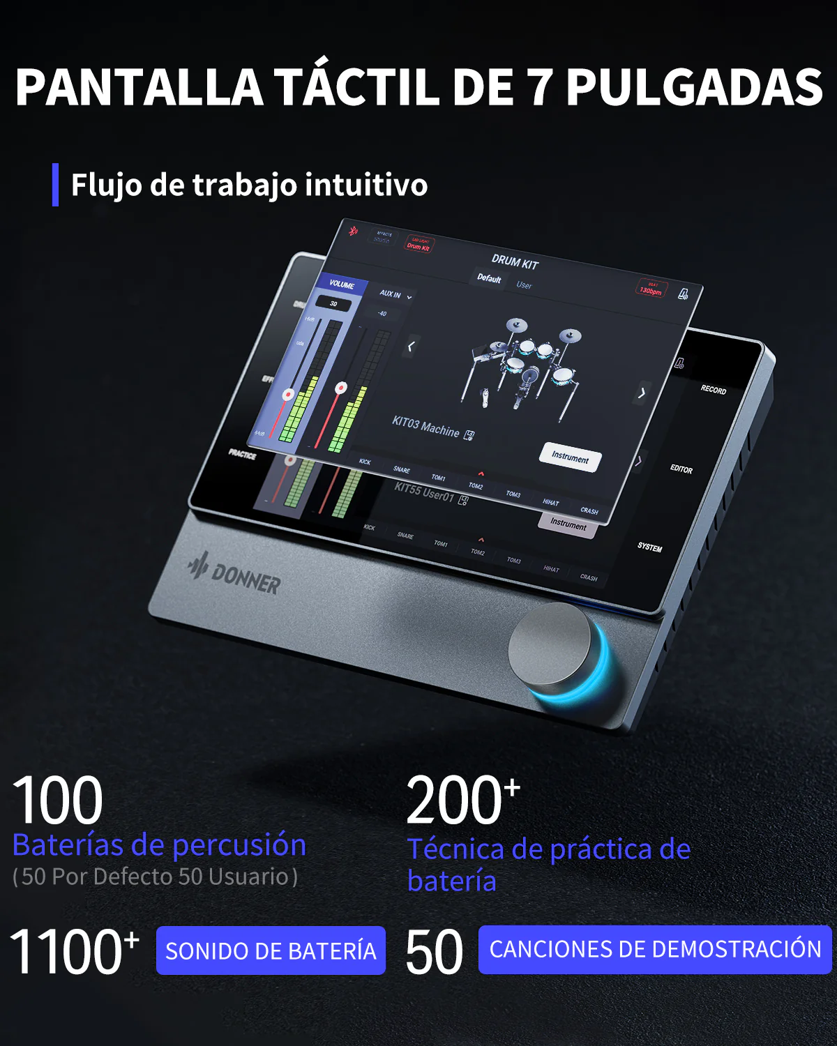 Donner BackBeat  Batería electrónica - Image 8