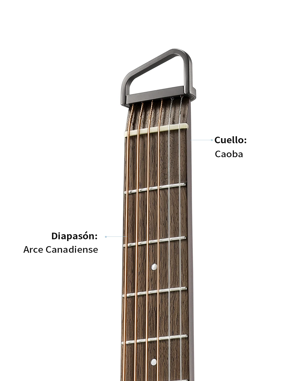 Donner HUSH I PRO Guitarra de viaje - Image 37