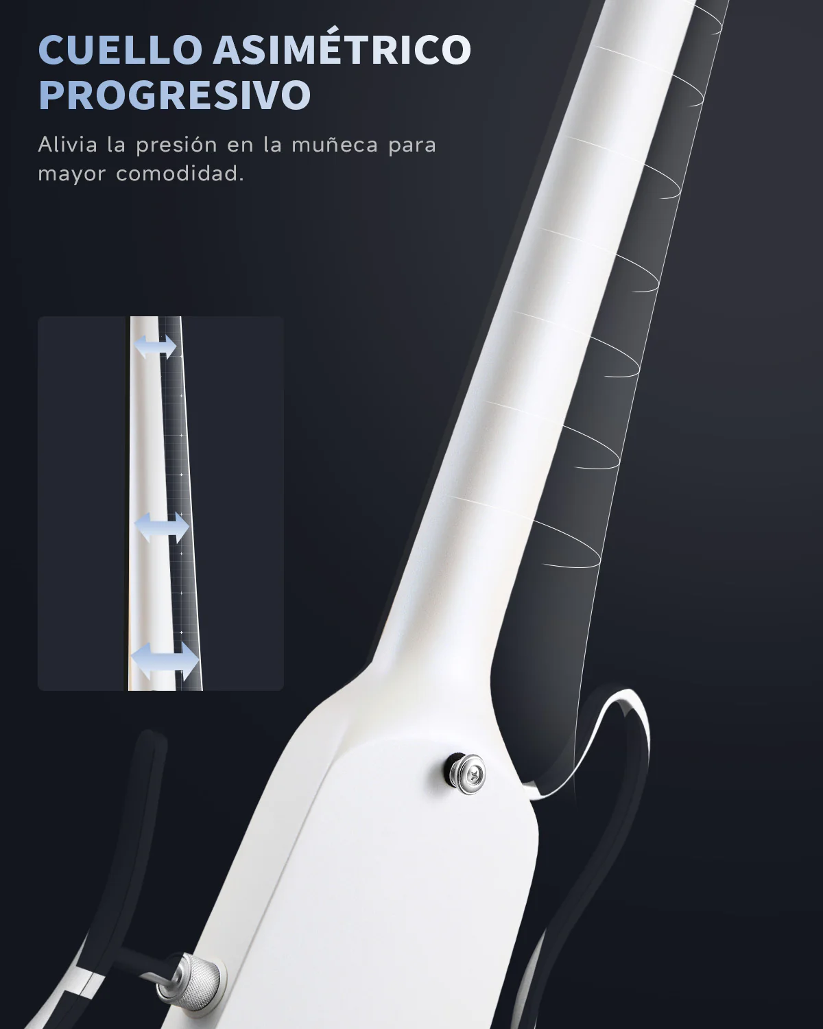 Donner HUSH X Guitarra eléctrica ultraligera sin cabeza - Image 16