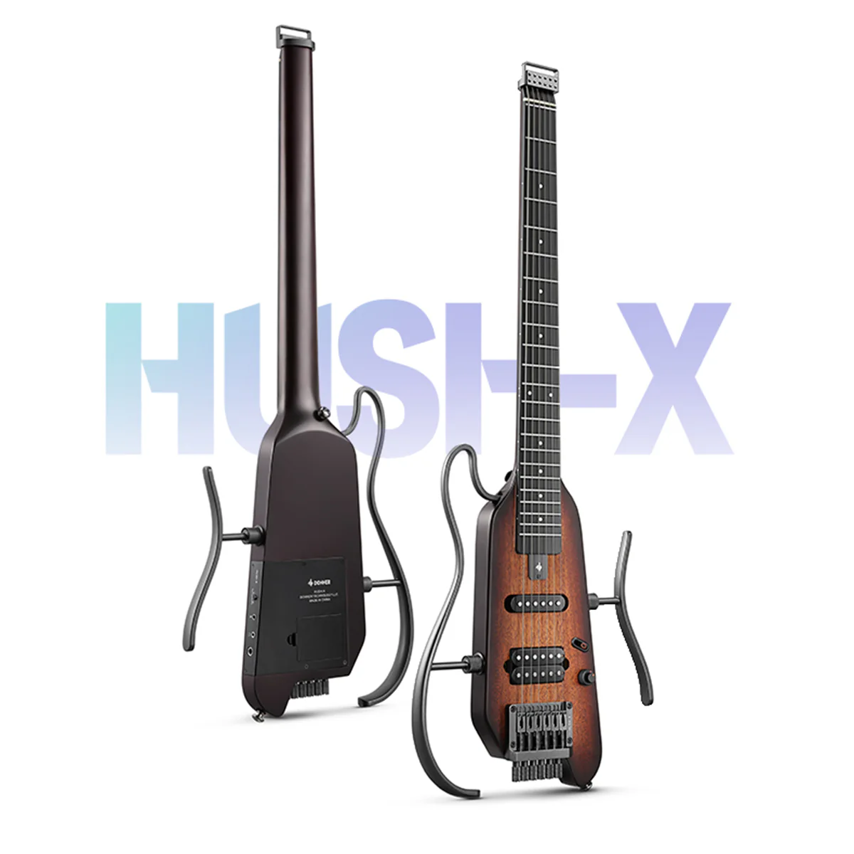 Donner HUSH X Guitarra eléctrica ultraligera sin cabeza - Image 46