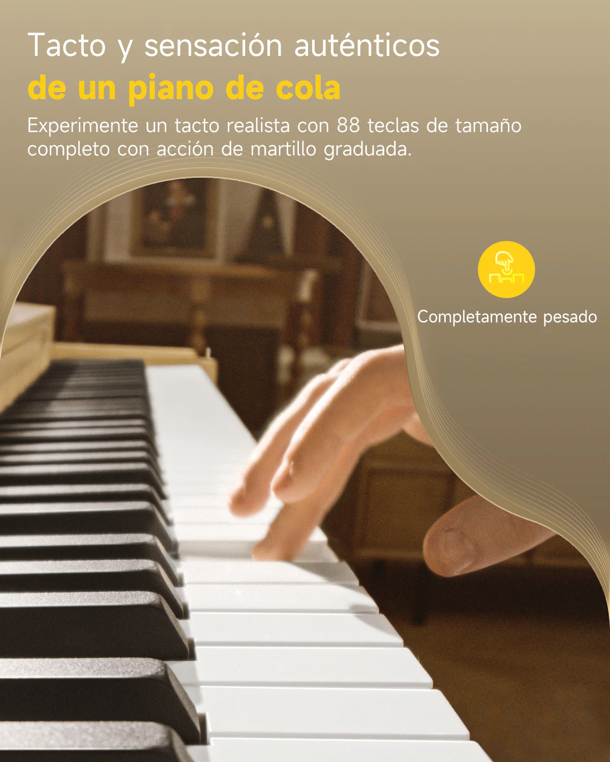 Donner OURA™ R300 Piano digital de estilo casero - Image 10