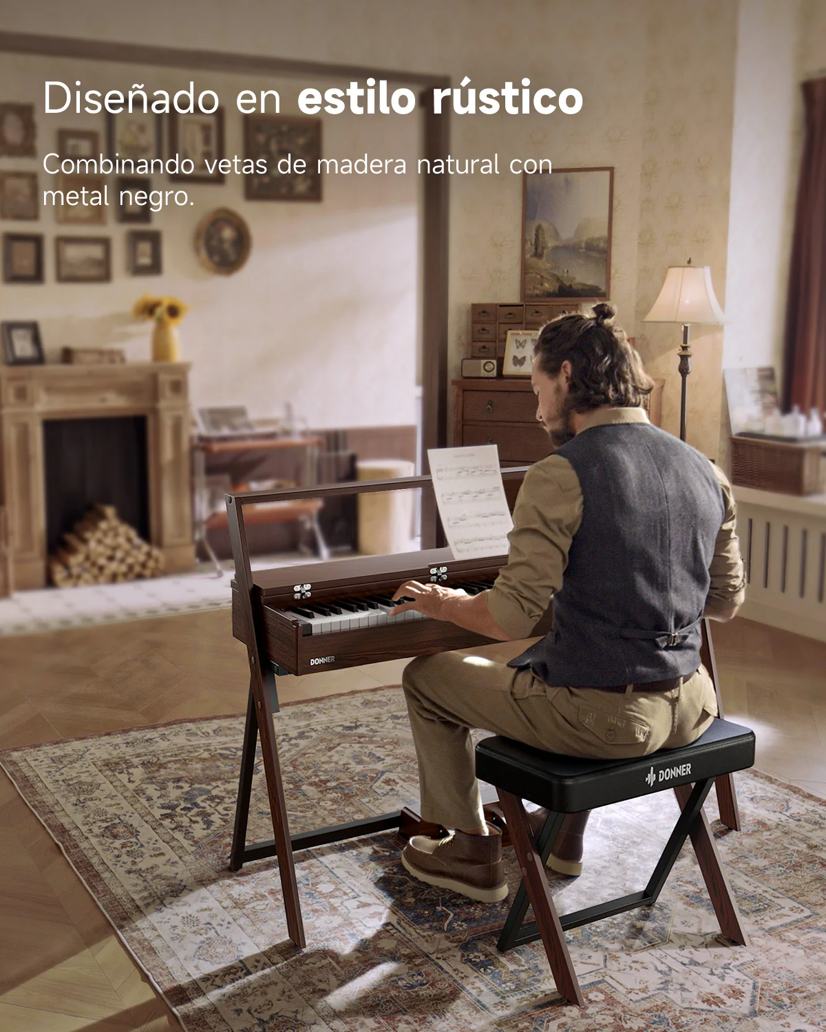 Donner OURA™ R300 Piano digital de estilo casero - Image 15