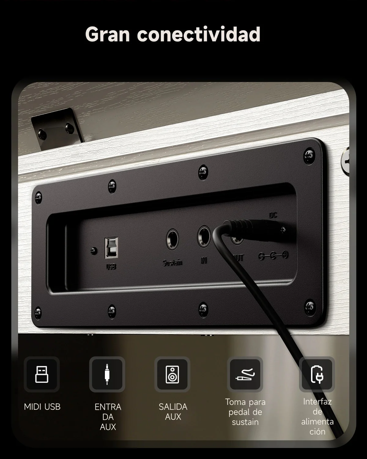 Donner OURA™ S100 Piano digital de diseño para el hogar - Image 23