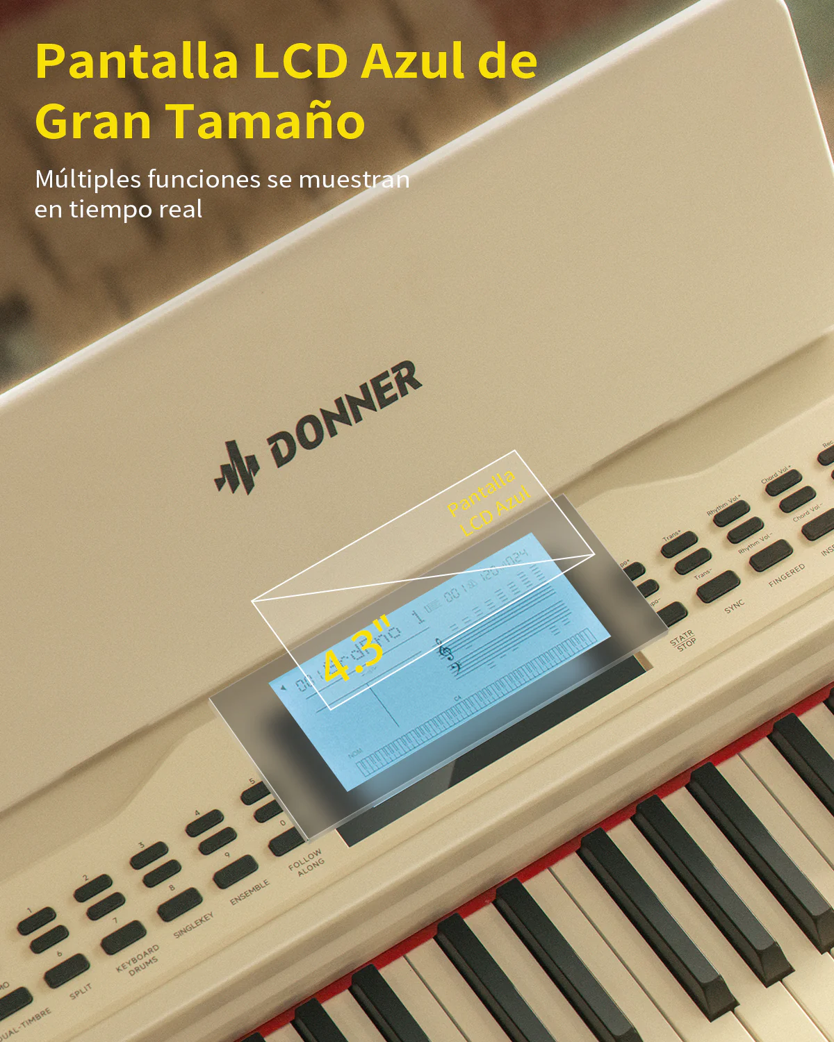 Donner DDP-95 Piano digital con teclado pesado - Image 4