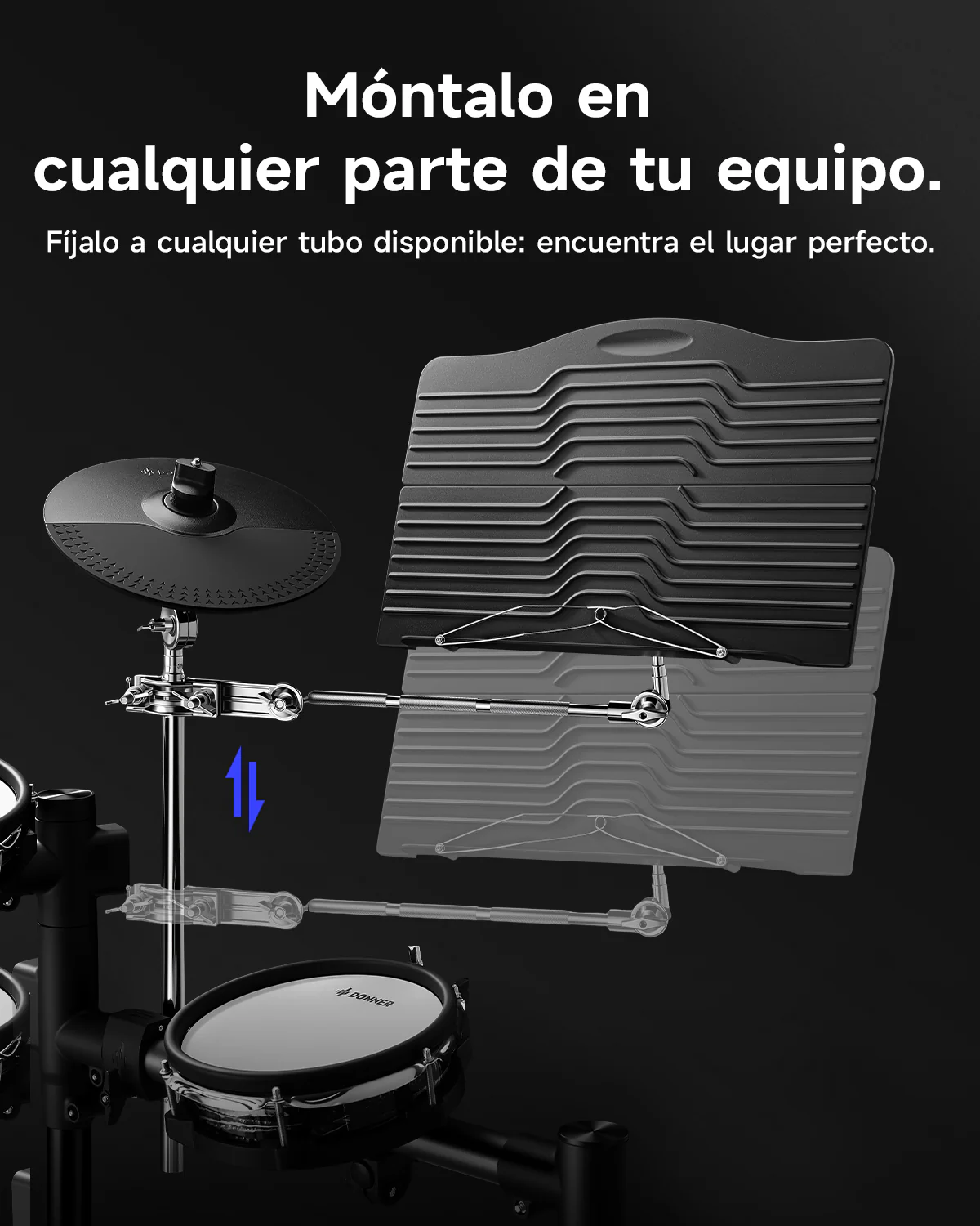 Donner Atril para tambor - Image 5