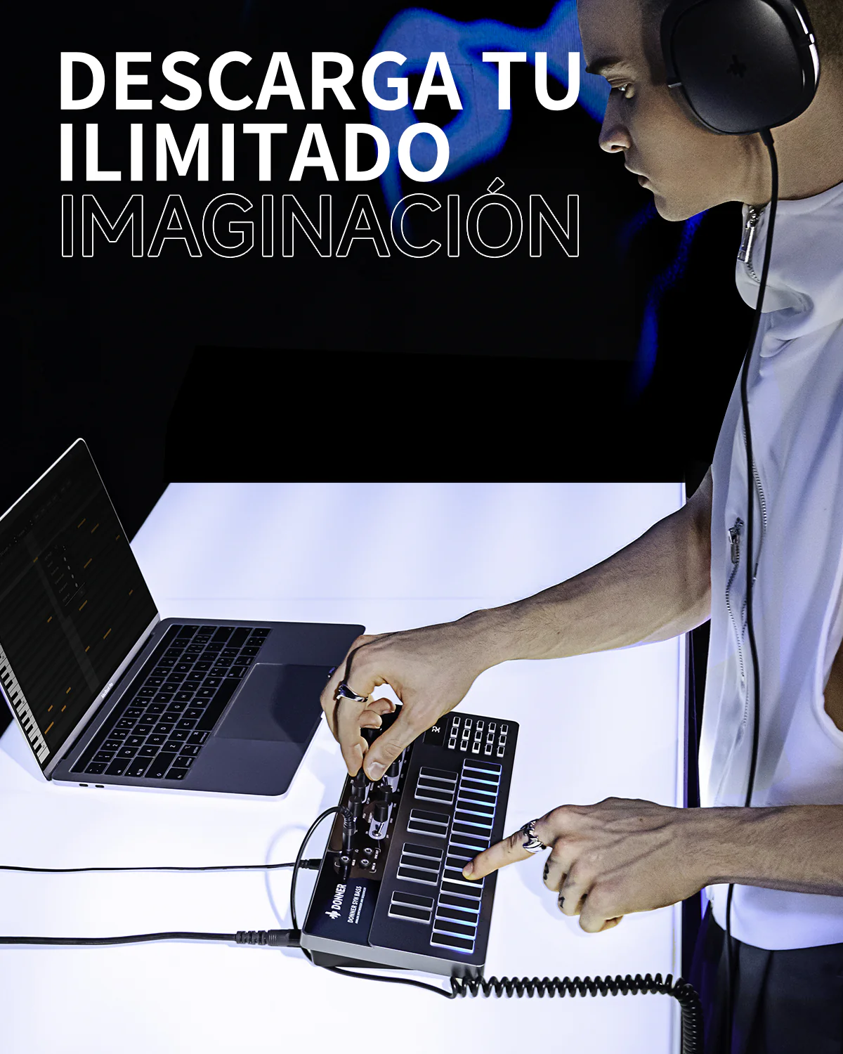 Donner B1 Sintetizador de bajo versátil - Image 11