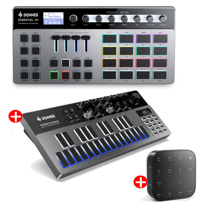 Donner B1 Sintetizador de bajo versátil - Image 3
