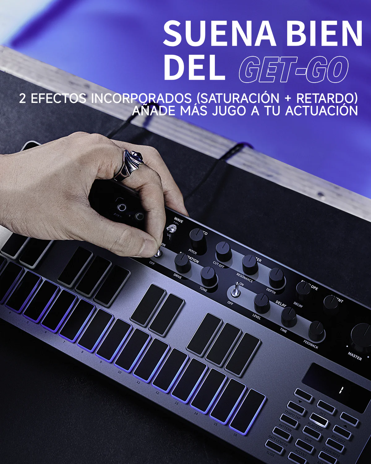 Donner B1 Sintetizador de bajo versátil - Image 6