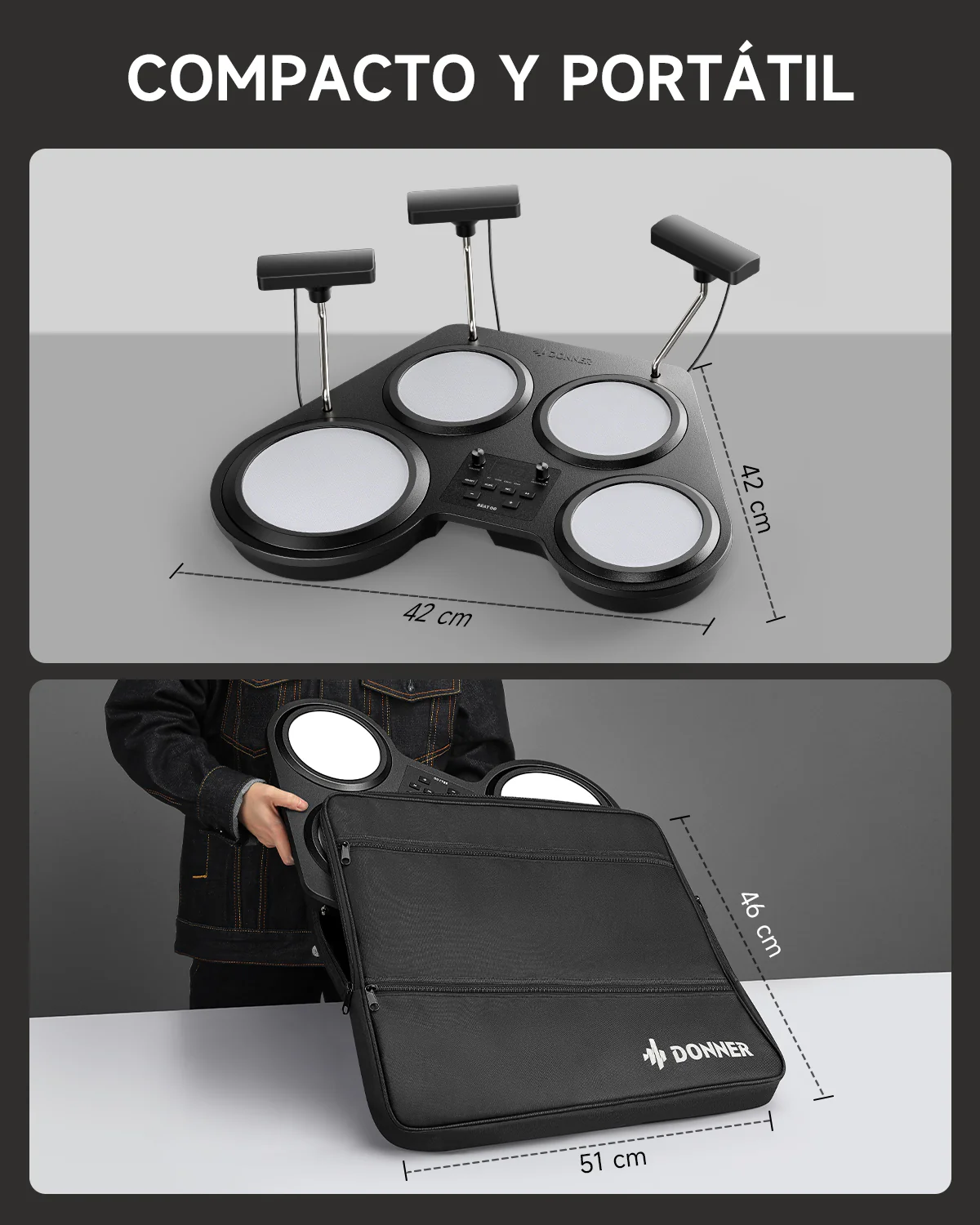 Donner Beat Go Batería electrónica portátil - Image 3