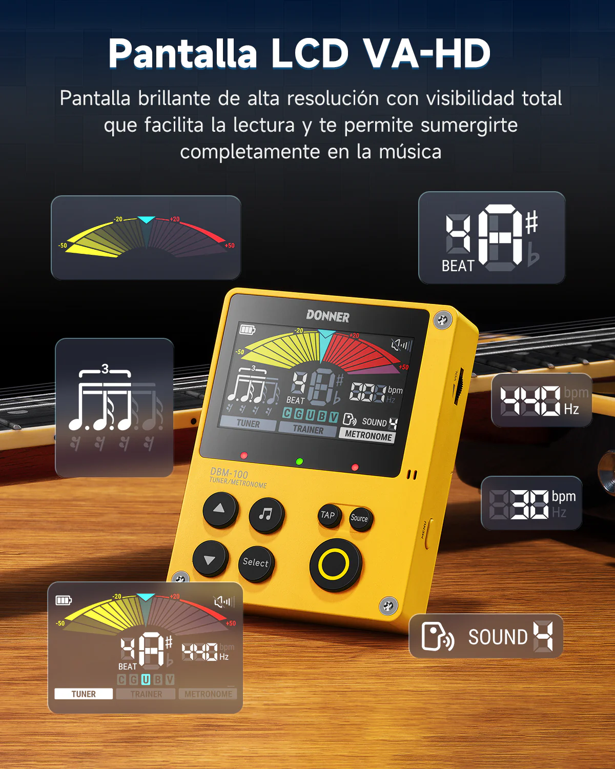 Donner DBM-100 Metrónomo recargable - Image 13