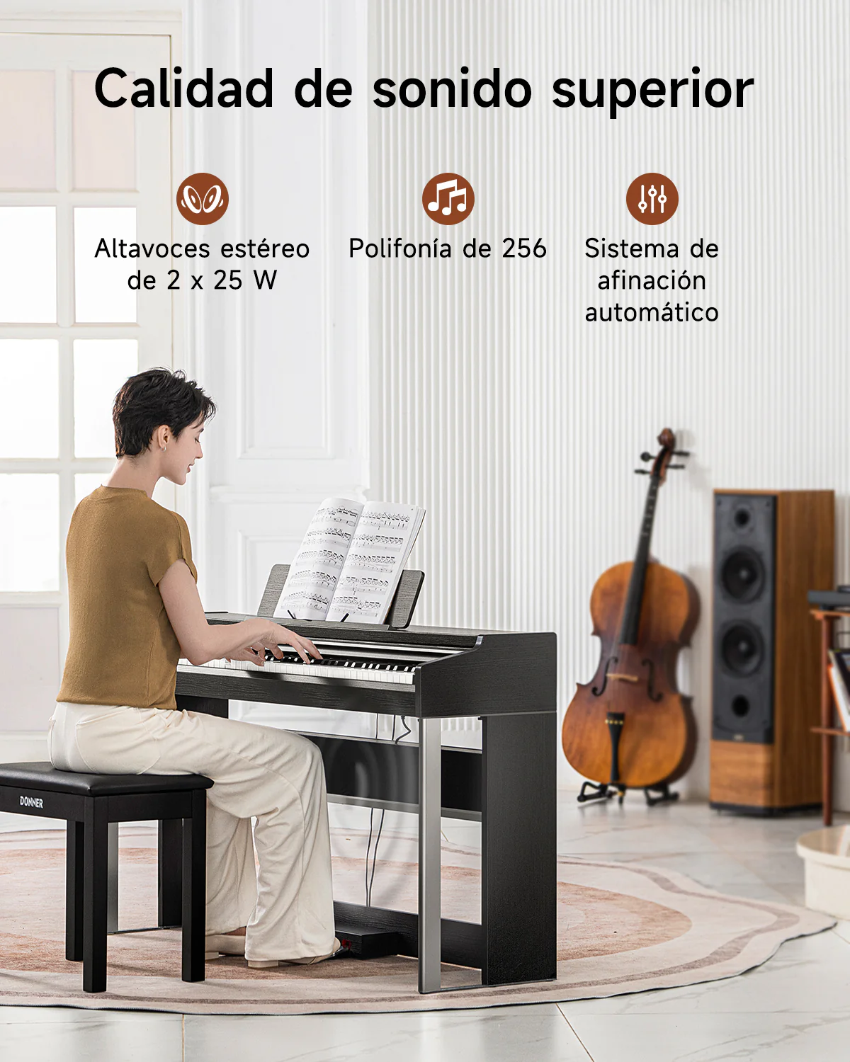 Donner DDP-200 PRO Piano digital - Image 20