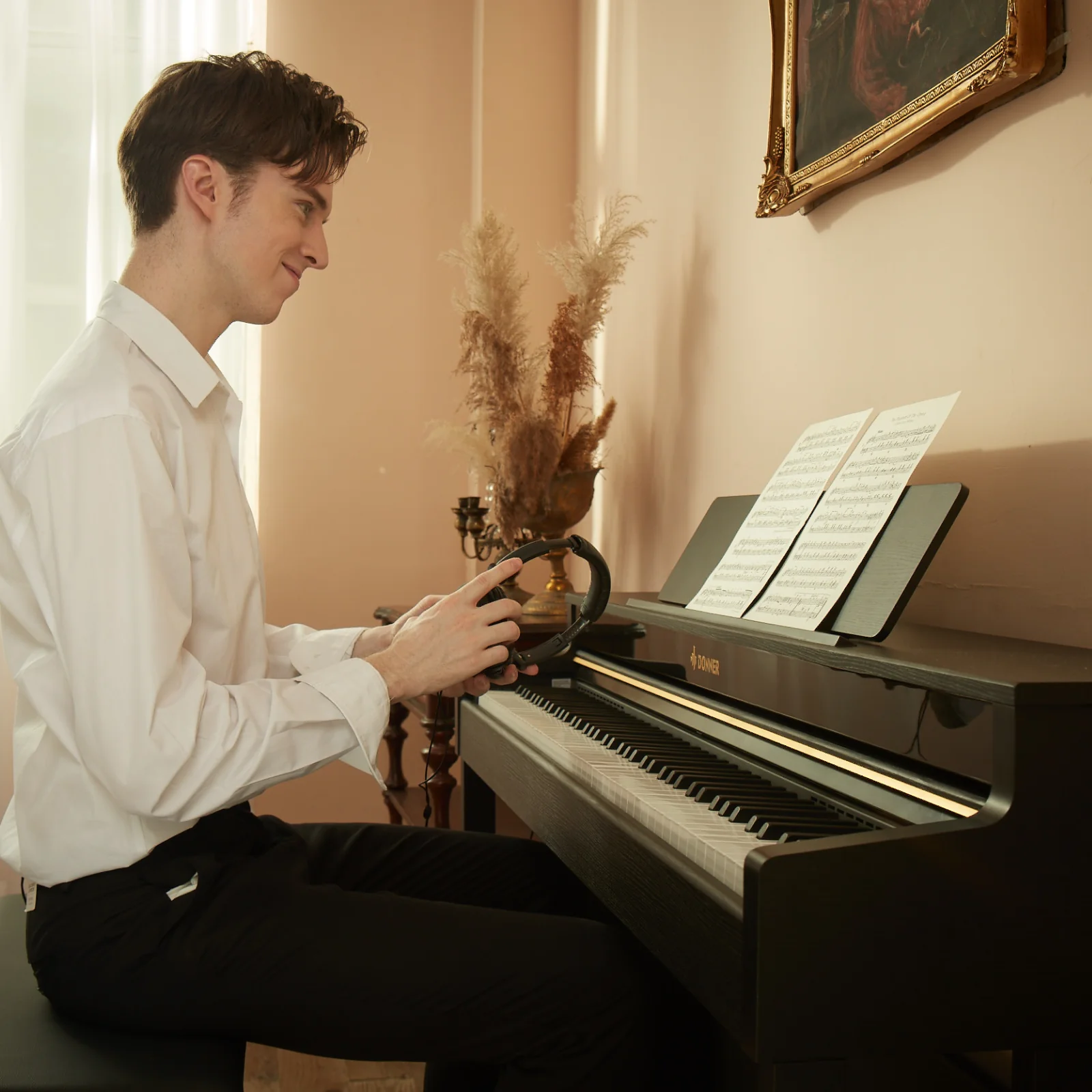 Donner DDP-400 Premium Piano digital vertical - Image 3