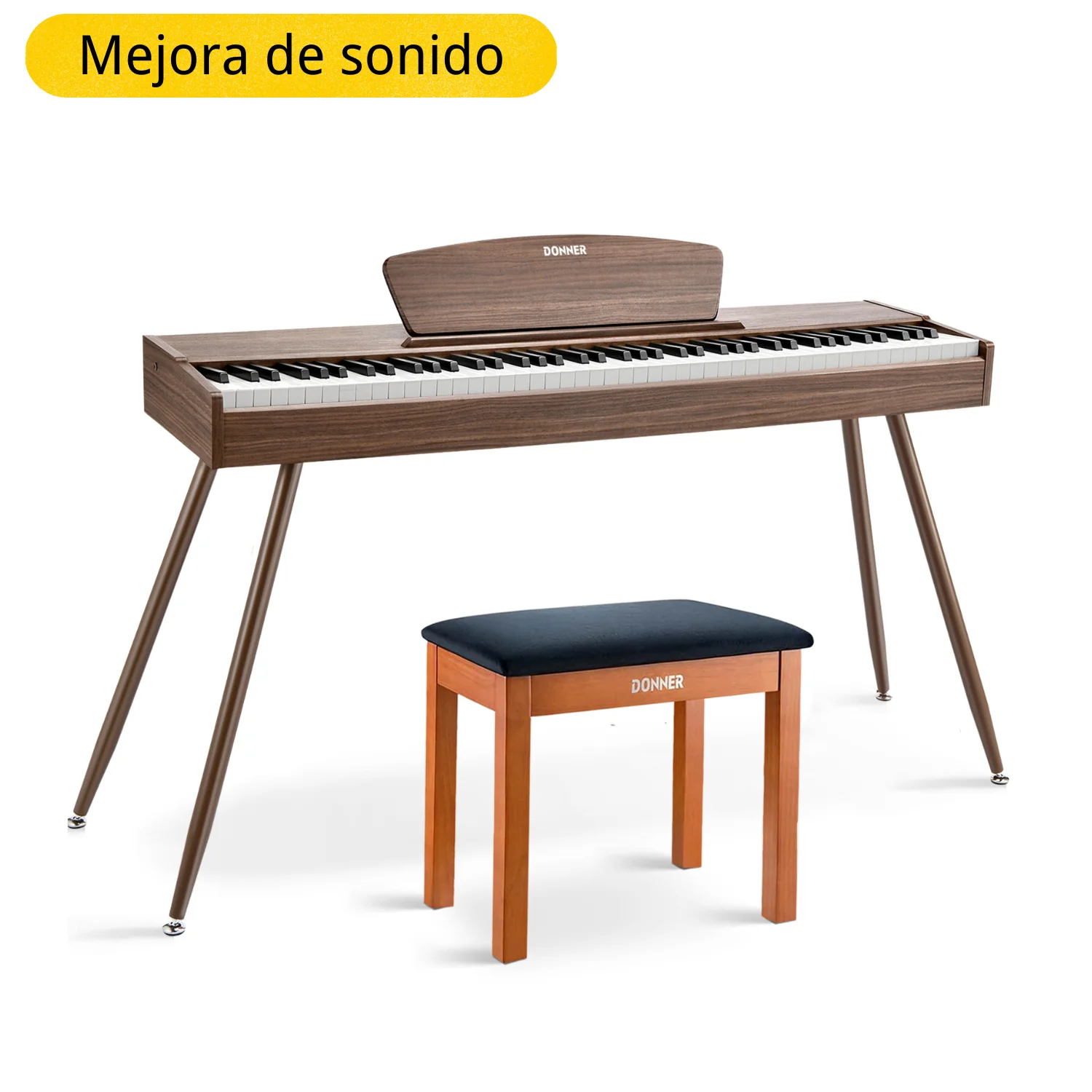 Donner DDP-80 Piano digital de madera con teclado fully weighted - Image 11