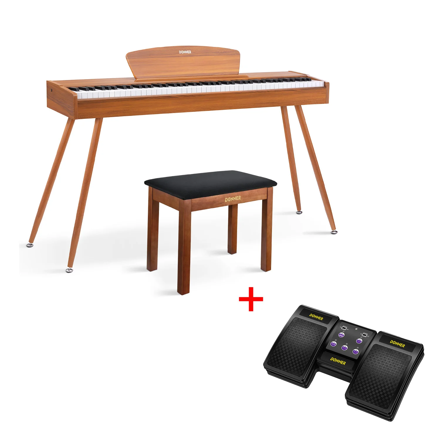 Donner DDP-80 Piano digital de madera con teclado fully weighted - Image 14