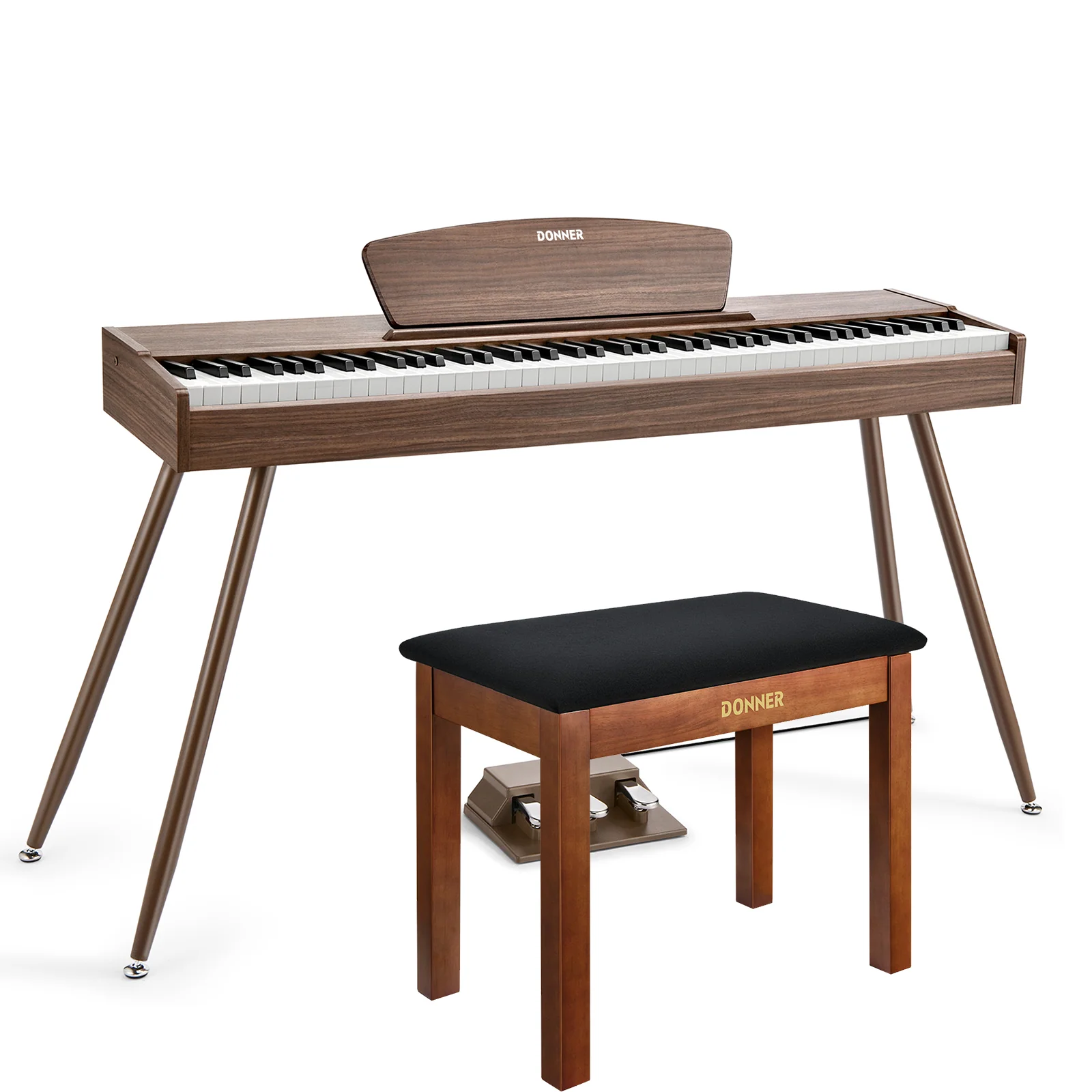 Donner DDP-80 Piano digital de madera con teclado fully weighted - Image 25