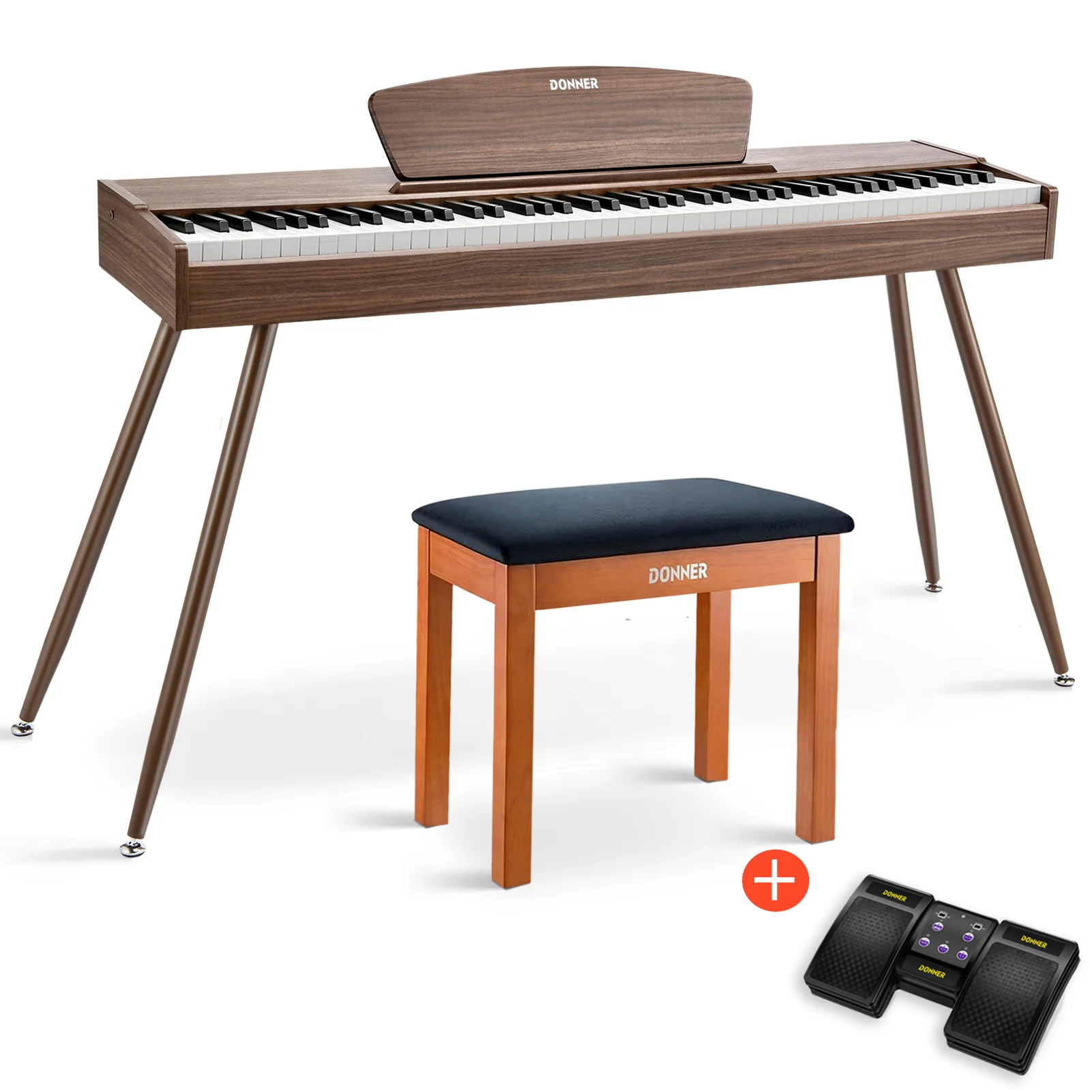 Donner DDP-80 Piano digital de madera con teclado fully weighted - Image 28