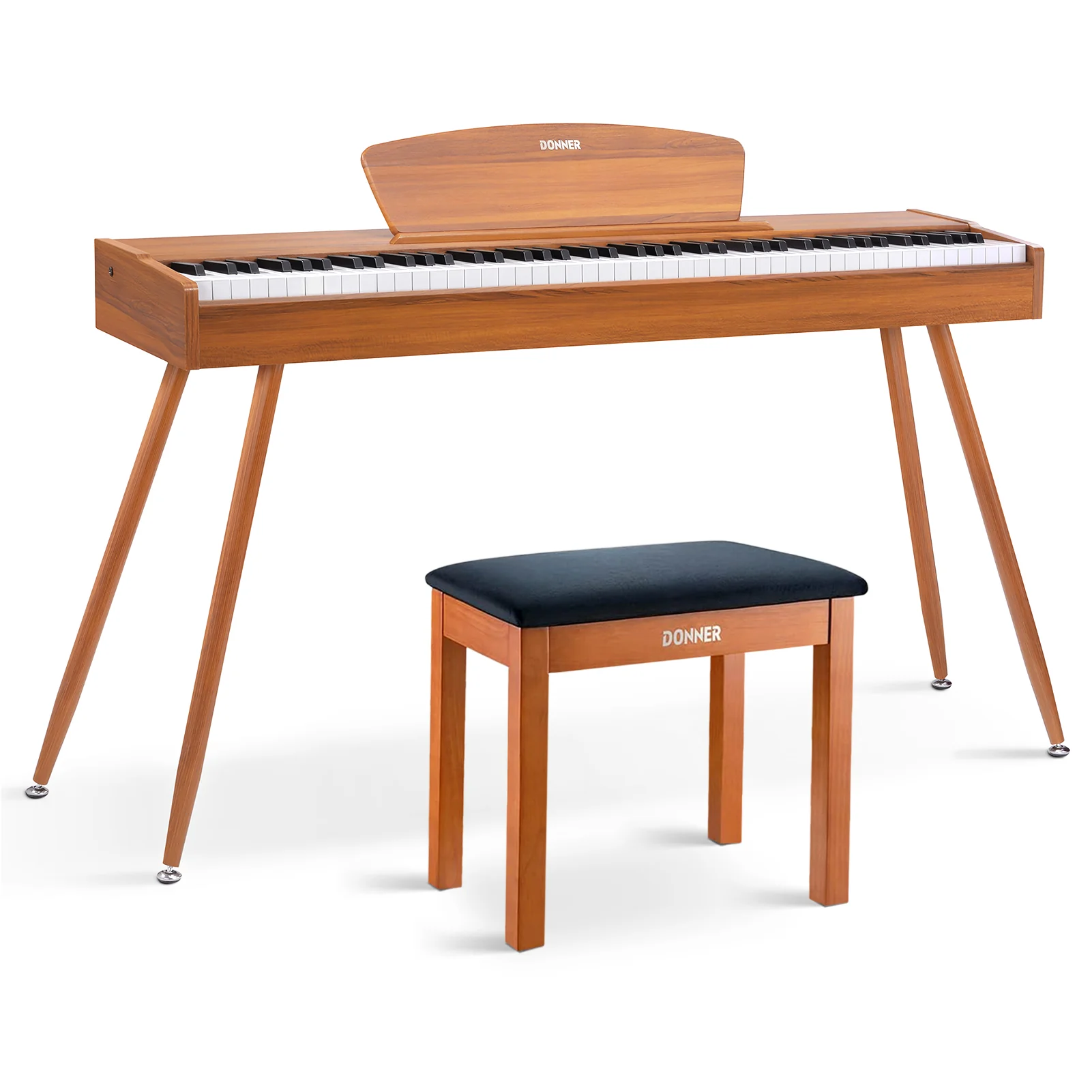 Donner DDP-80 Piano digital de madera con teclado fully weighted - Image 3