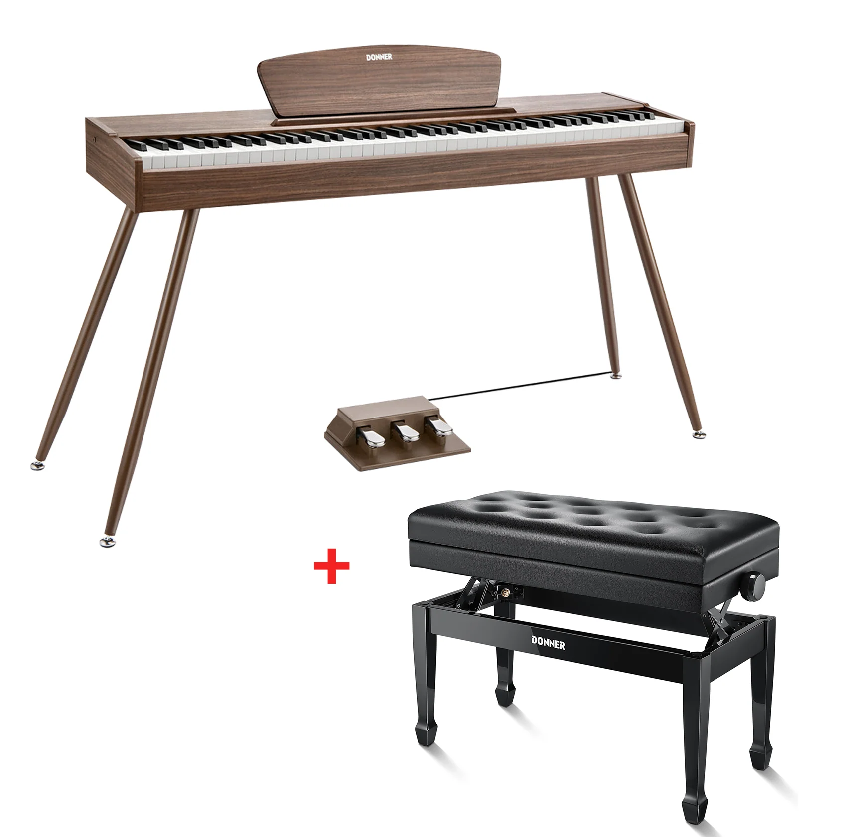 Donner DDP-80 Piano digital de madera con teclado fully weighted - Image 31
