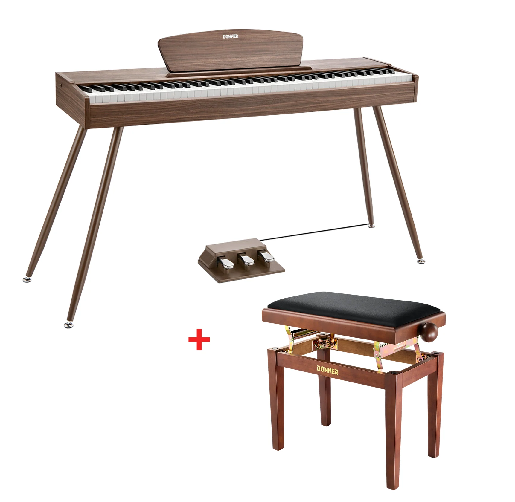 Donner DDP-80 Piano digital de madera con teclado fully weighted - Image 32