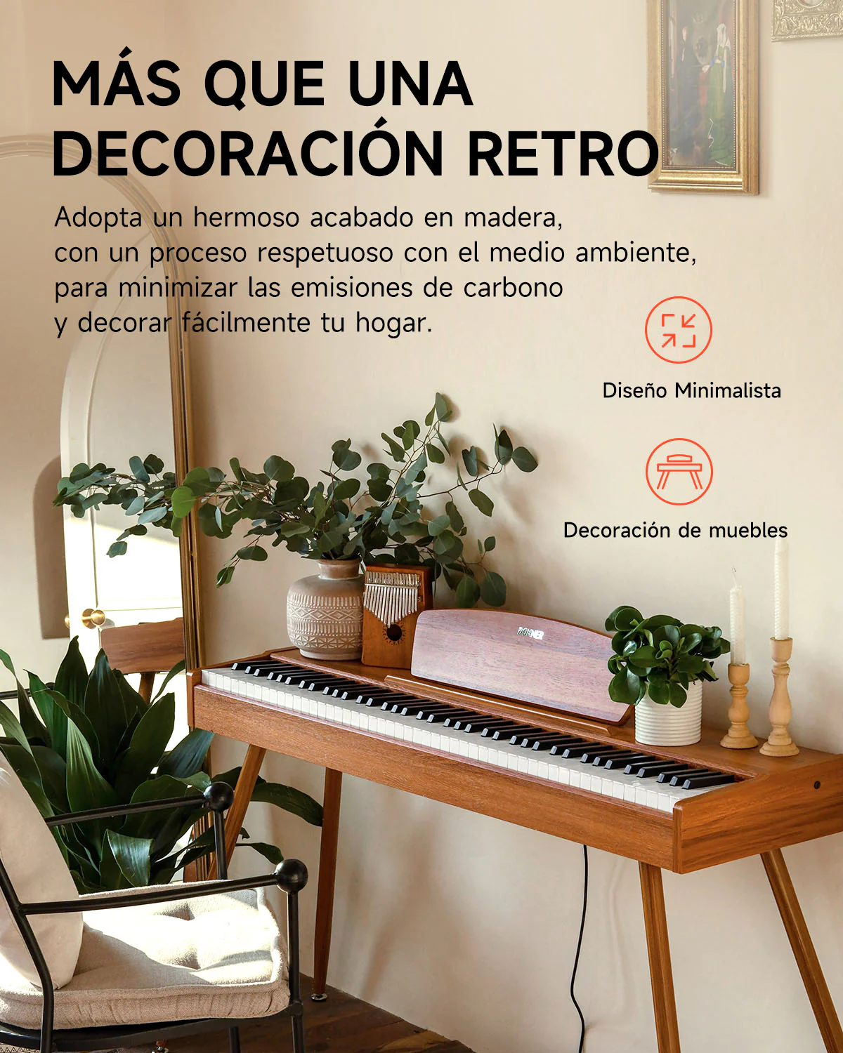 Donner DDP-80 Piano digital de madera con teclado fully weighted - Image 37