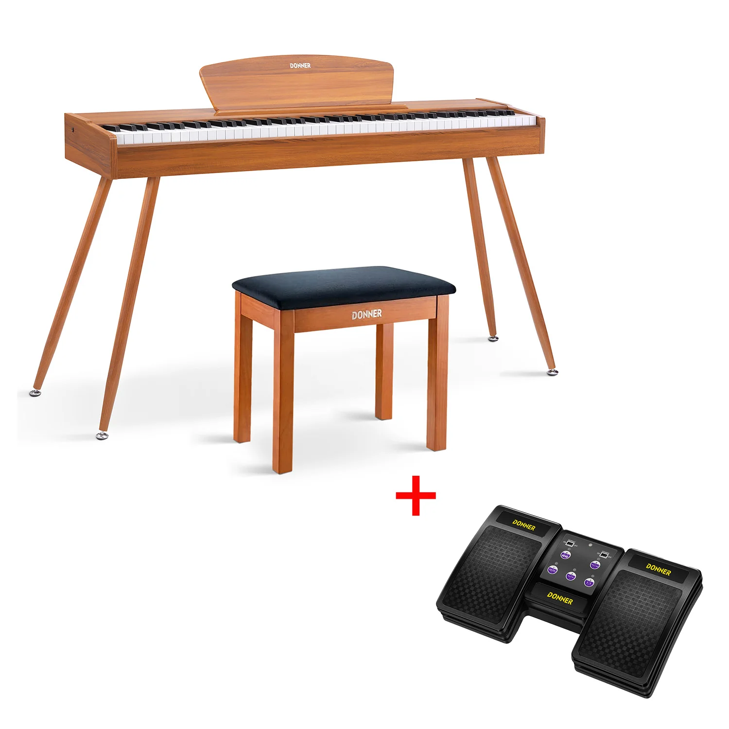 Donner DDP-80 Piano digital de madera con teclado fully weighted - Image 8
