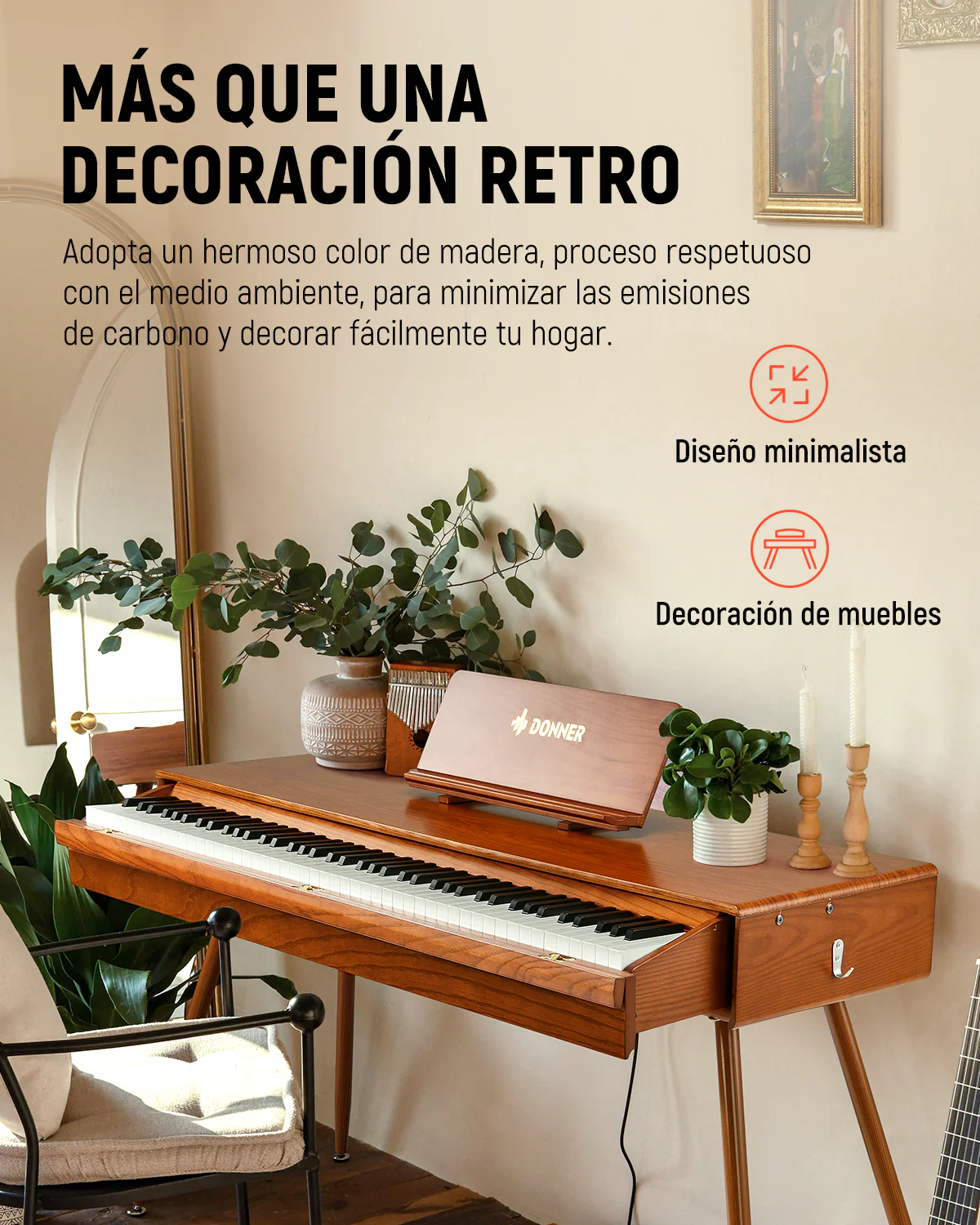 Donner DDP-80 Pro Piano digital - Image 3