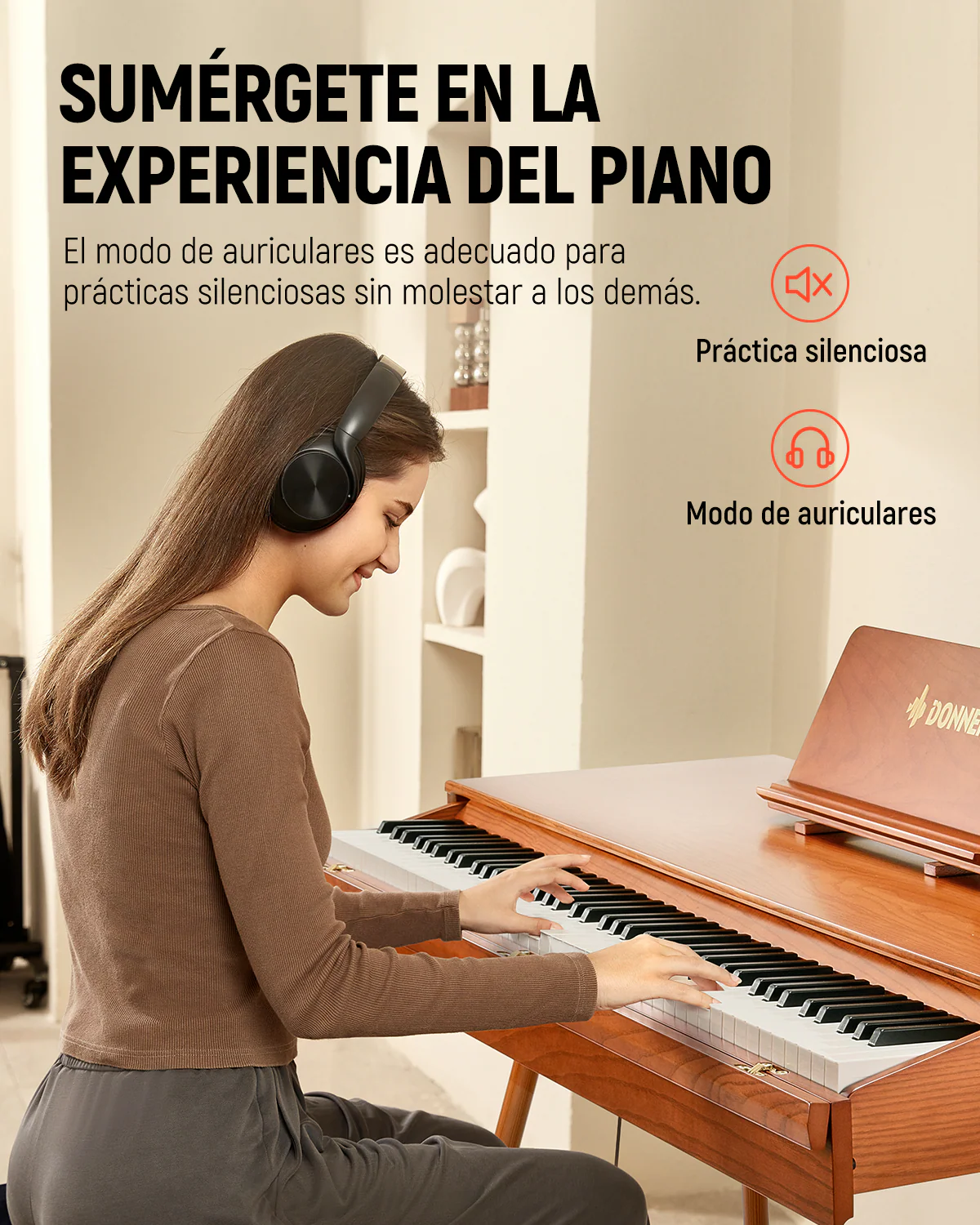 Donner DDP-80 Pro Piano digital - Image 4