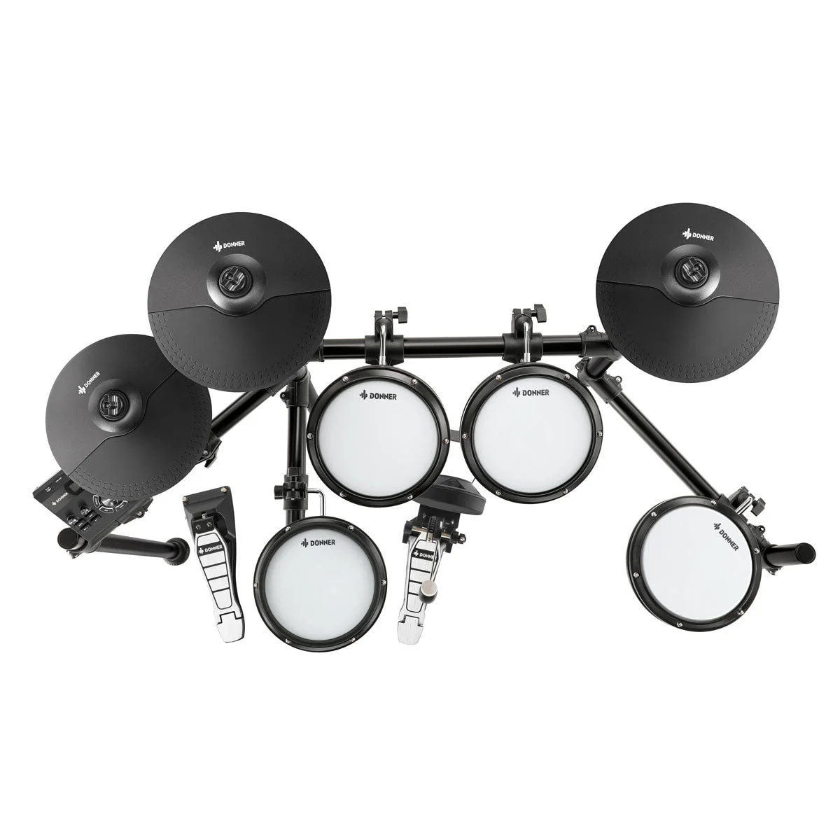 Donner DED-200 kit de batería electrónica con 5 tambores 3 y 4 platillos - Image 9