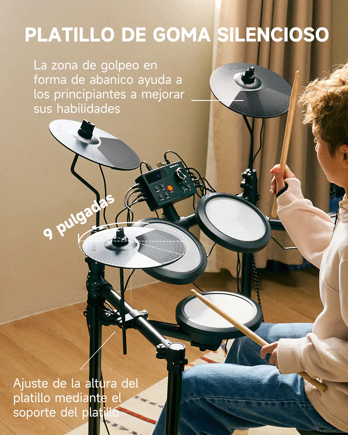 Donner DED-70 Batería electrónica ideal para principiantes y niños - Image 6