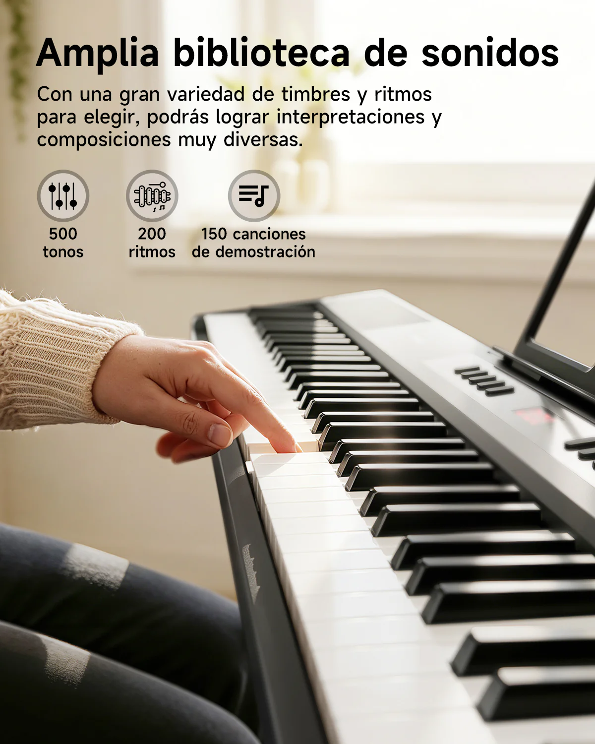 Donner DEP-07 Piano digital portátil de 88 teclas semipesadas - Image 5