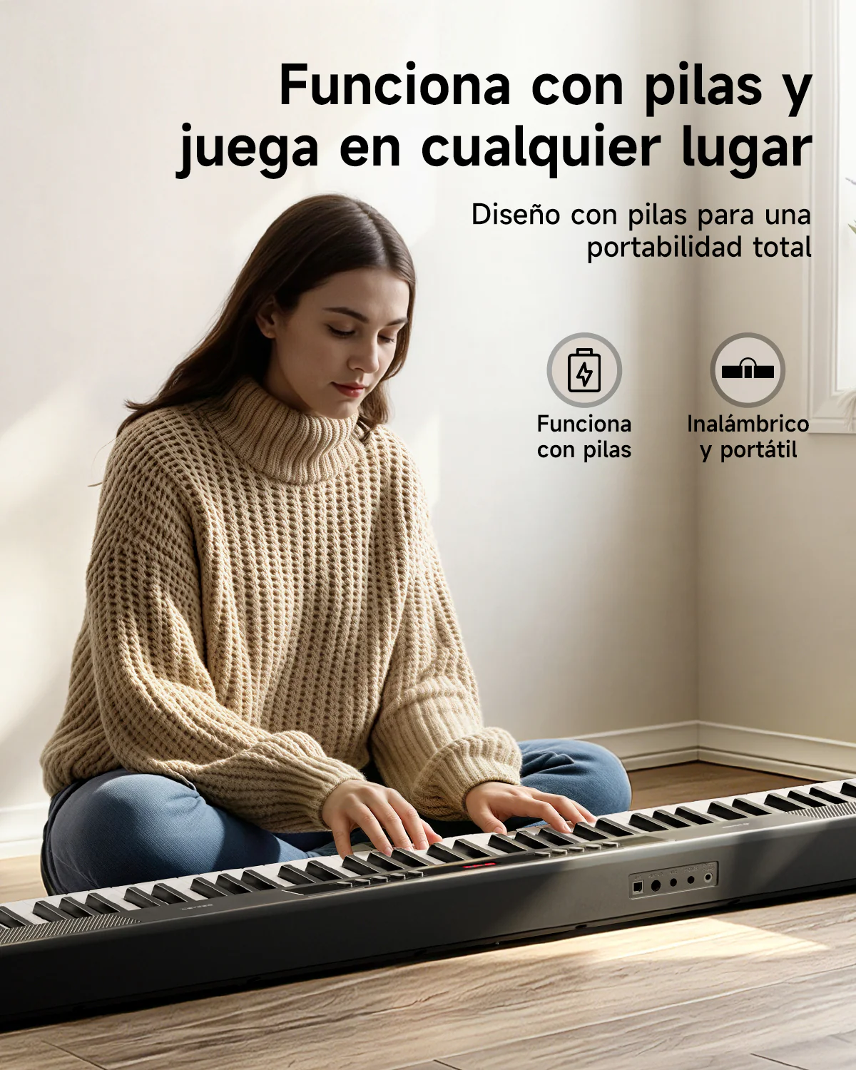 Donner DEP-07 Piano digital portátil de 88 teclas semipesadas - Image 9