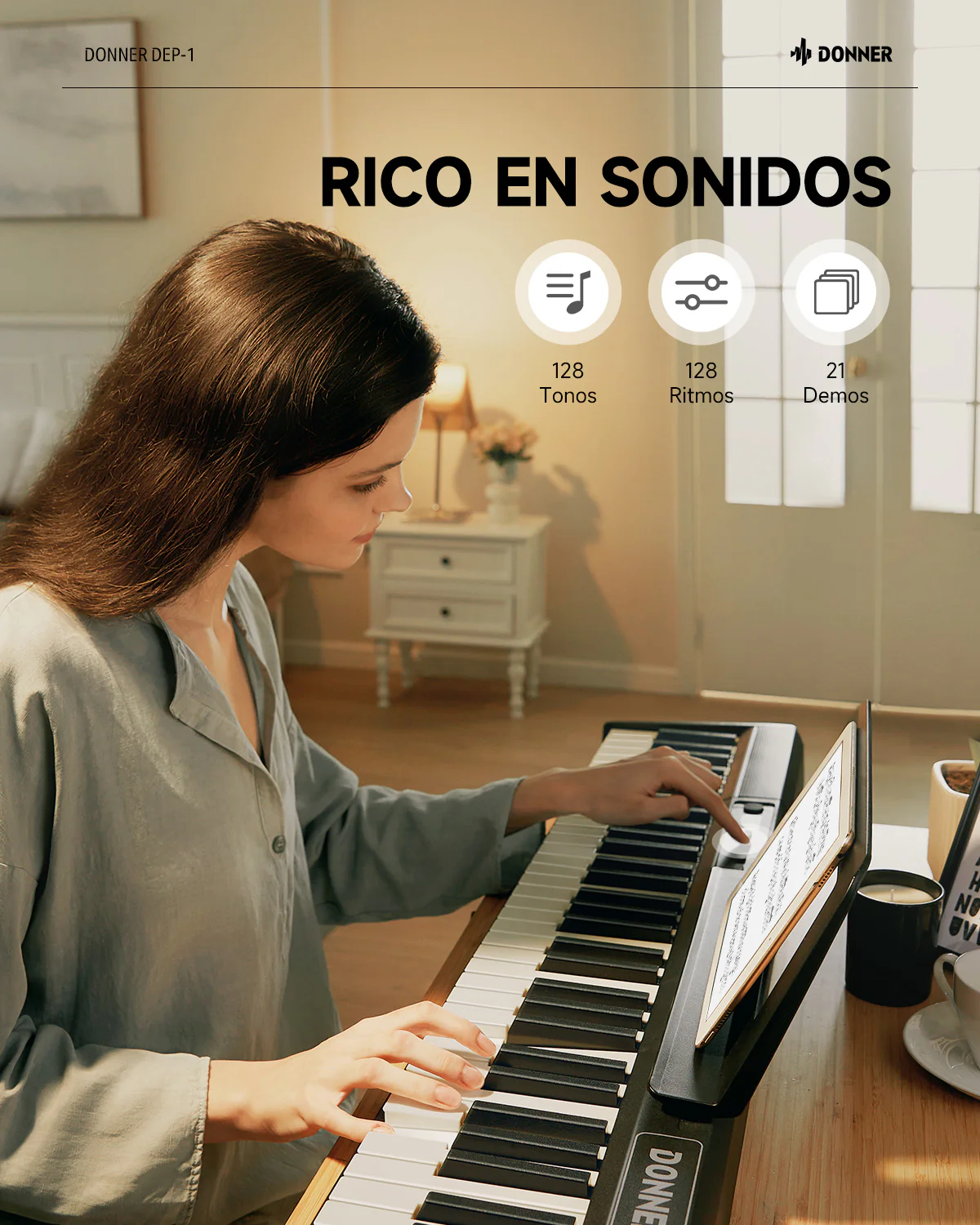 Donner DEP-1 Piano digital para principiantes - Image 3