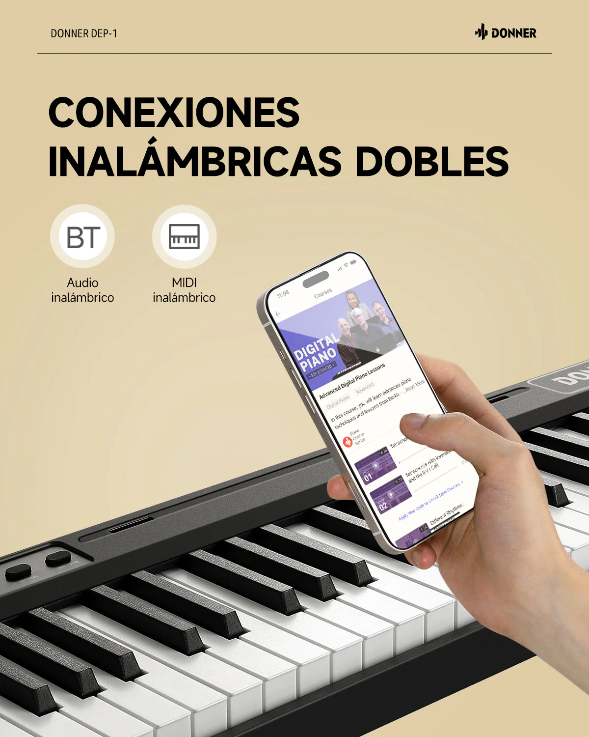 Donner DEP-1 Piano digital para principiantes - Image 4