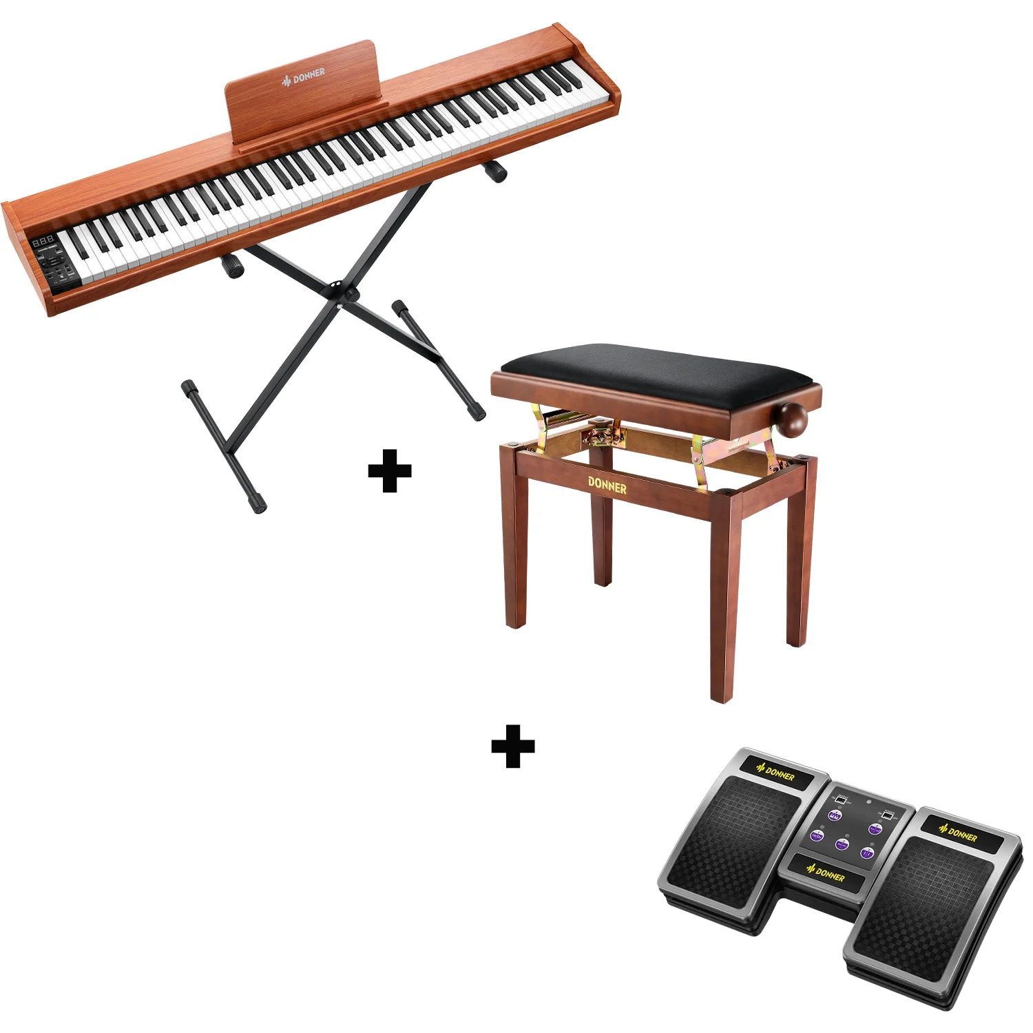 Donner DEP-1S Piano digital con teclado semi-pesado - Image 13