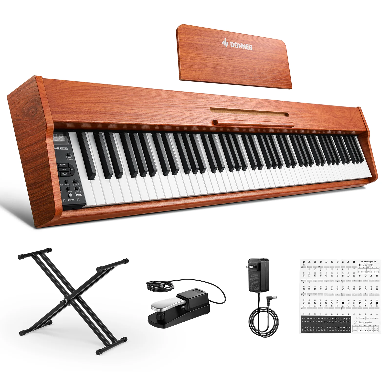 Donner DEP-1S Piano digital con teclado semi-pesado - Image 14