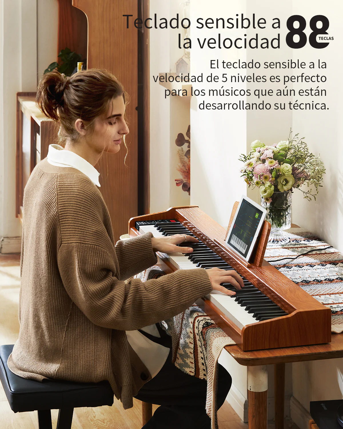 Donner DEP-1S Piano digital con teclado semi-pesado - Image 15