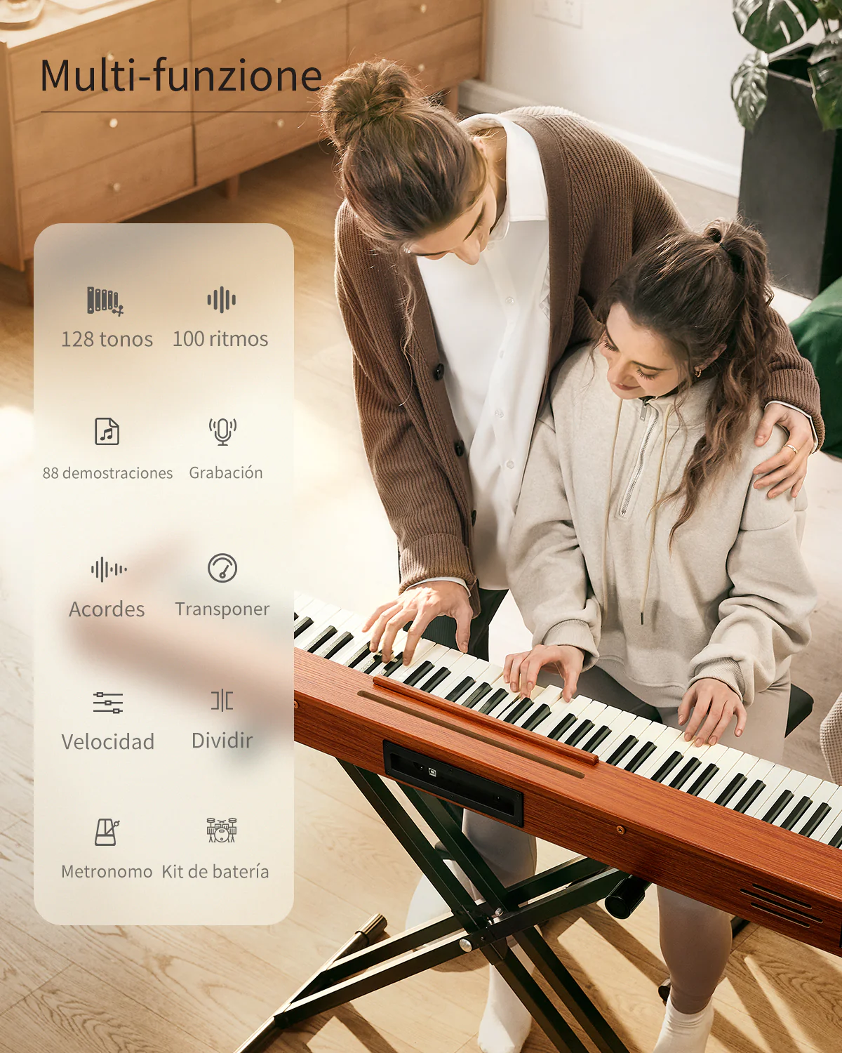 Donner DEP-1S Piano digital con teclado semi-pesado - Image 16