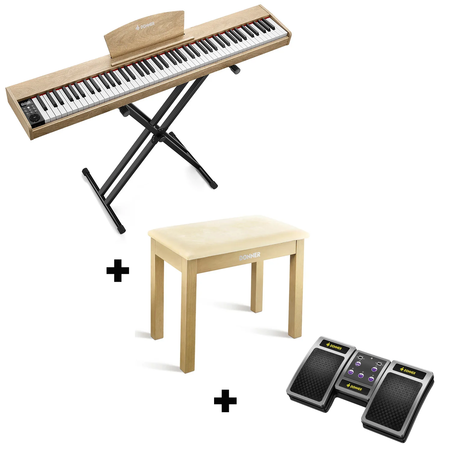 Donner DEP-1S Piano digital con teclado semi-pesado - Image 23