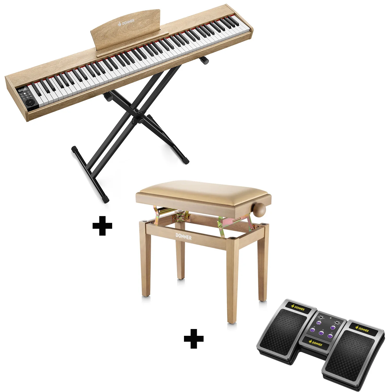Donner DEP-1S Piano digital con teclado semi-pesado - Image 24