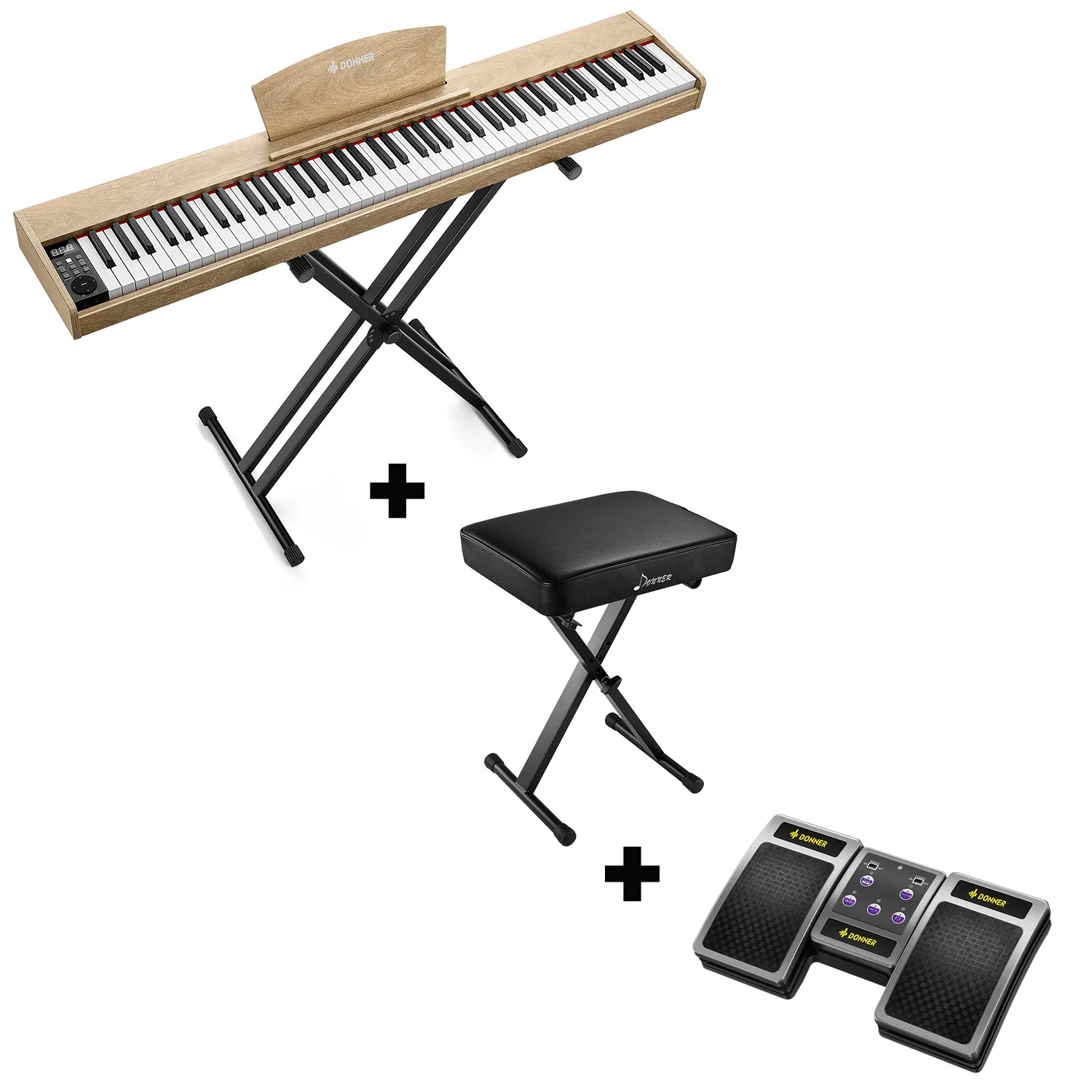 Donner DEP-1S Piano digital con teclado semi-pesado - Image 25