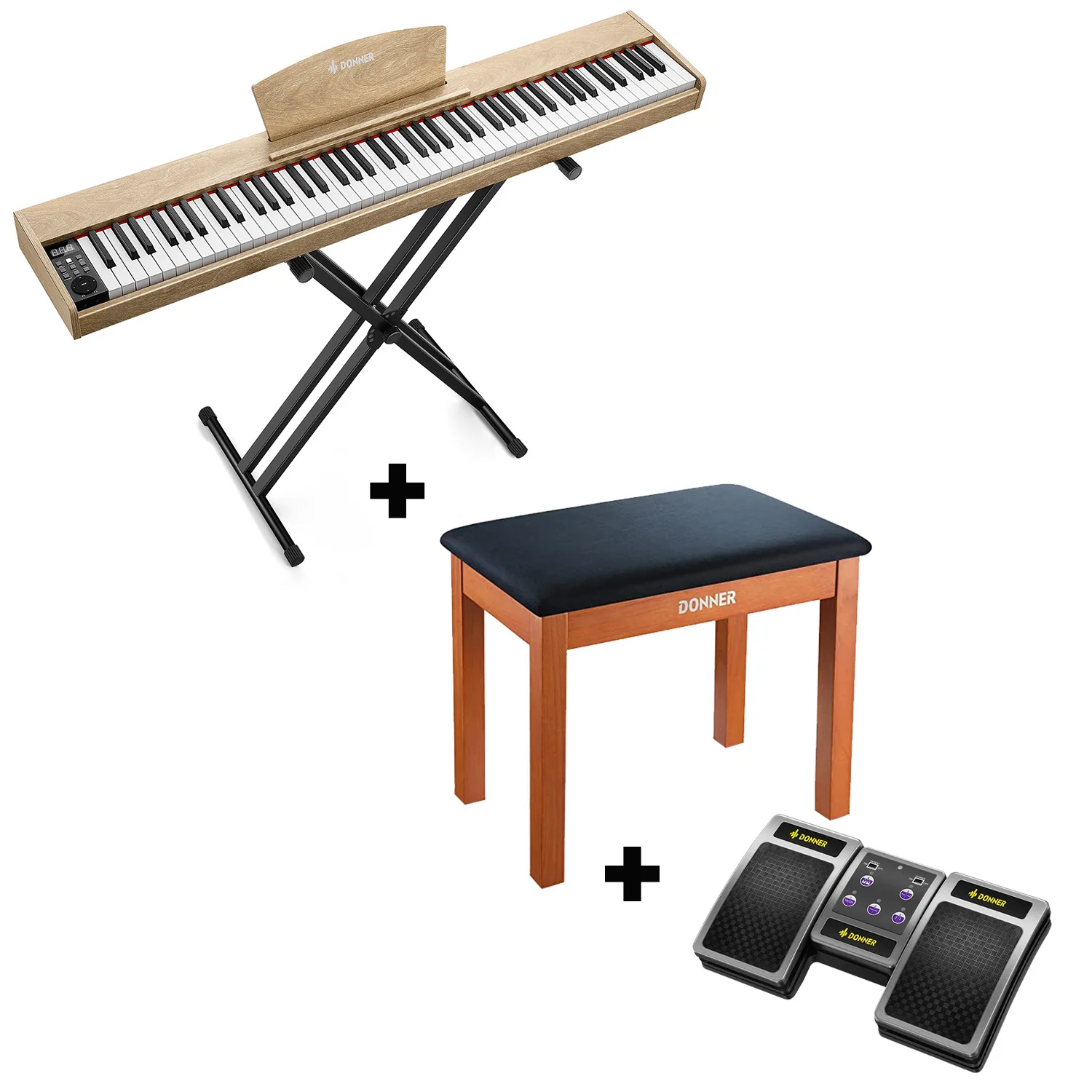 Donner DEP-1S Piano digital con teclado semi-pesado - Image 26