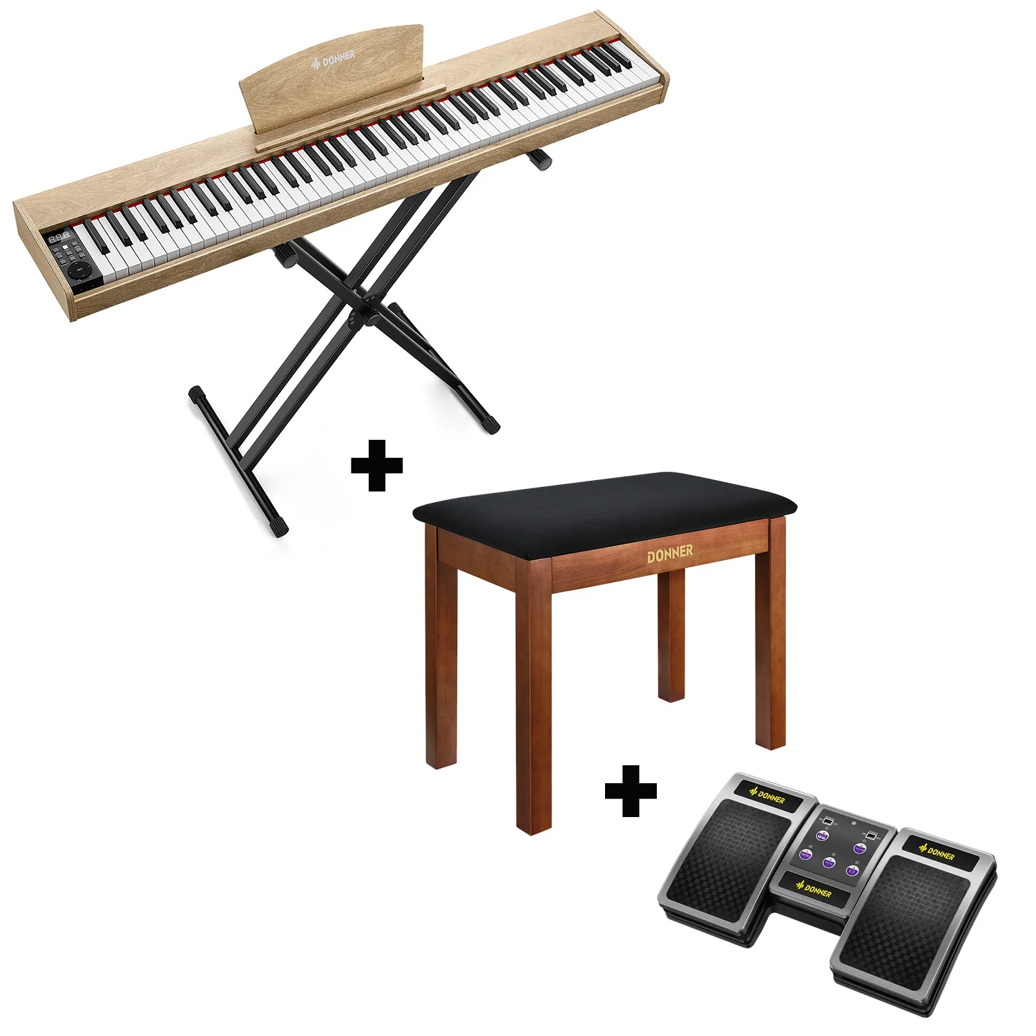 Donner DEP-1S Piano digital con teclado semi-pesado - Image 27