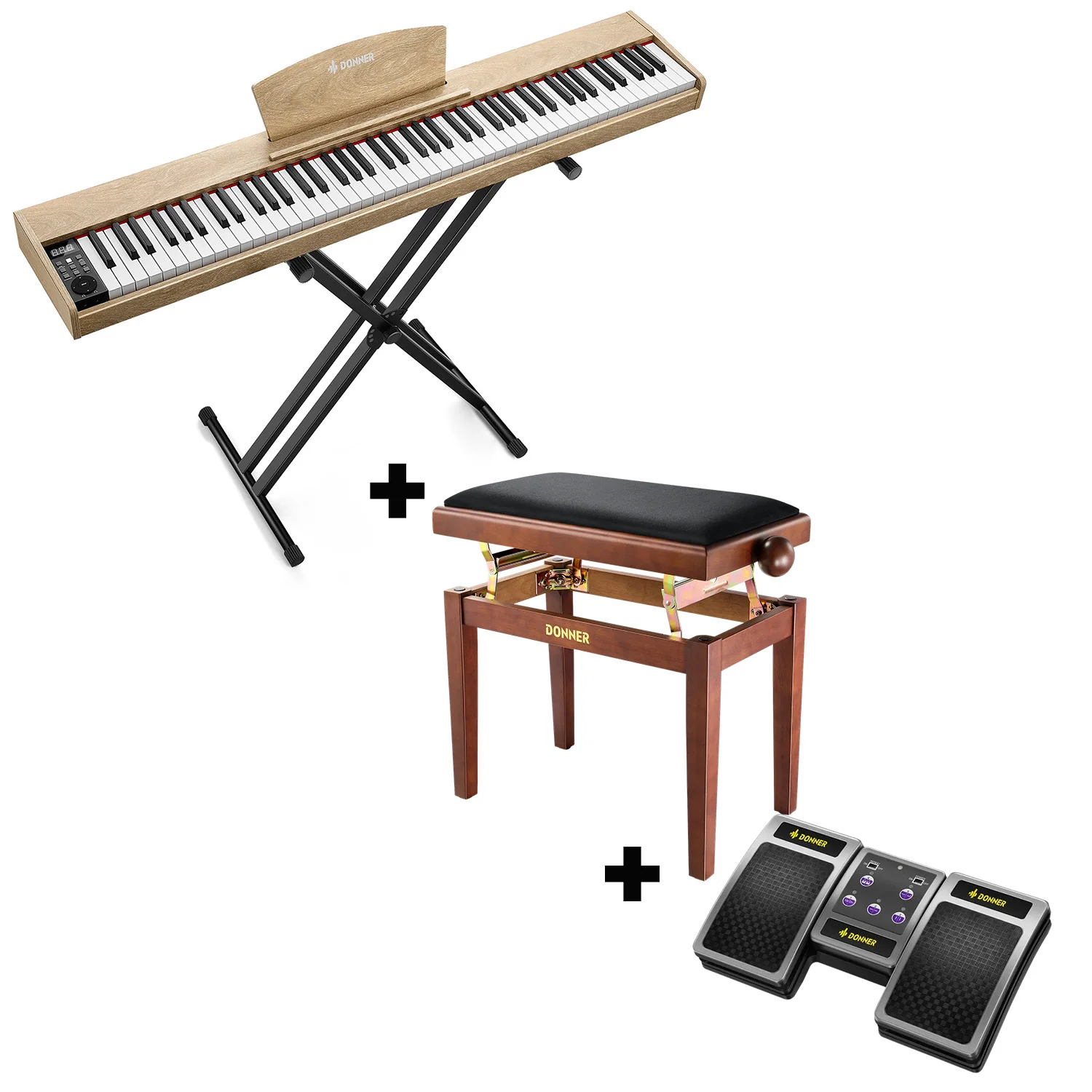 Donner DEP-1S Piano digital con teclado semi-pesado - Image 31