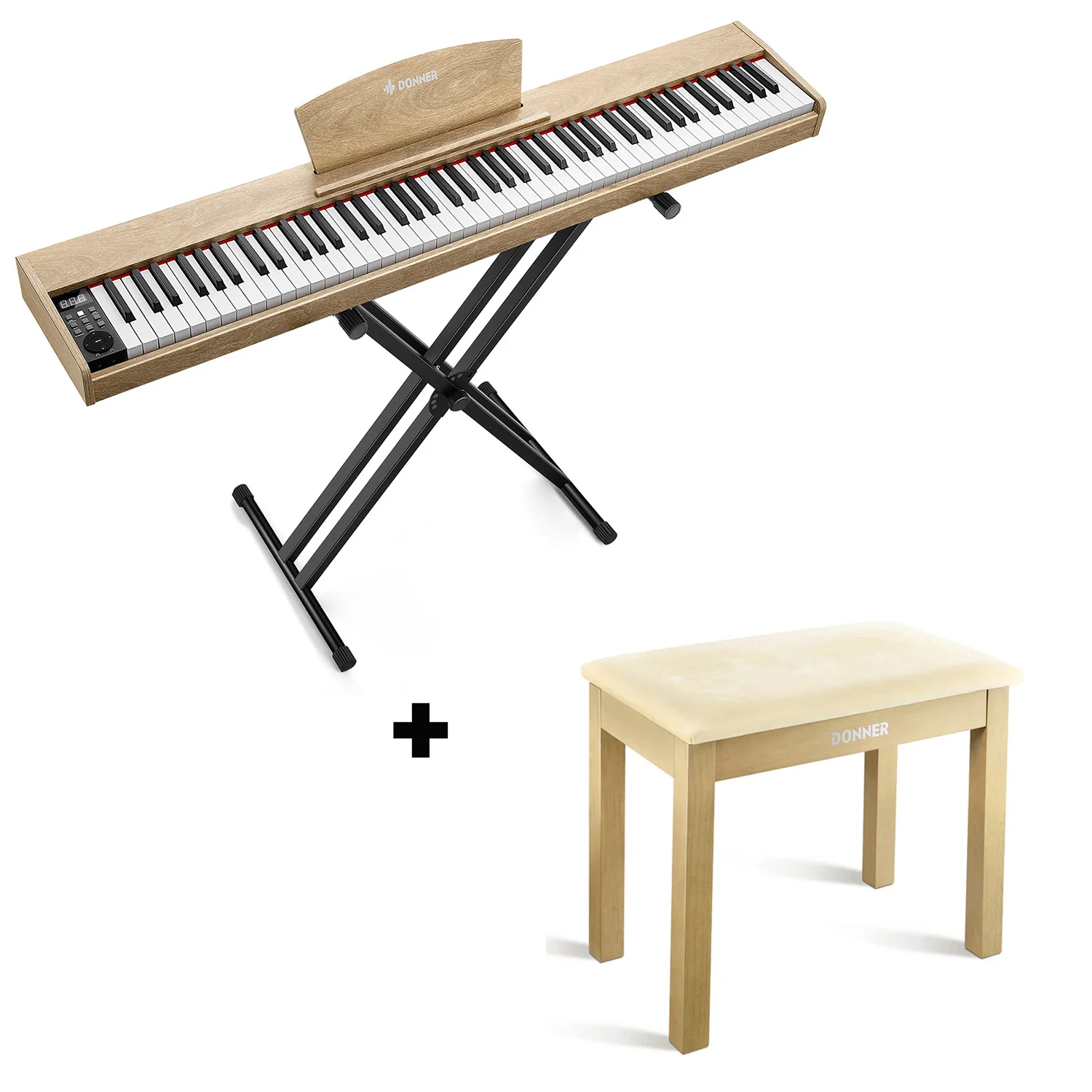 Donner DEP-1S Piano digital con teclado semi-pesado - Image 33
