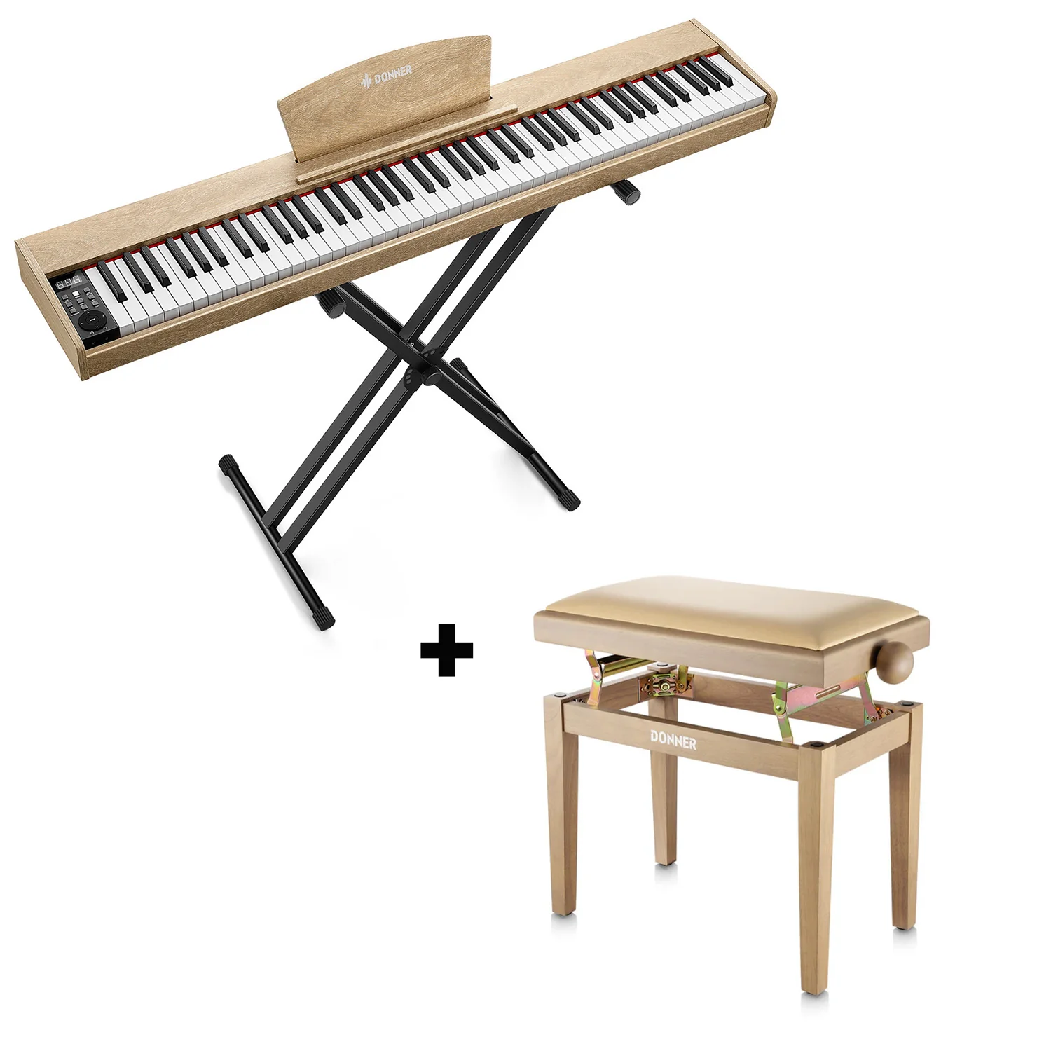 Donner DEP-1S Piano digital con teclado semi-pesado - Image 34