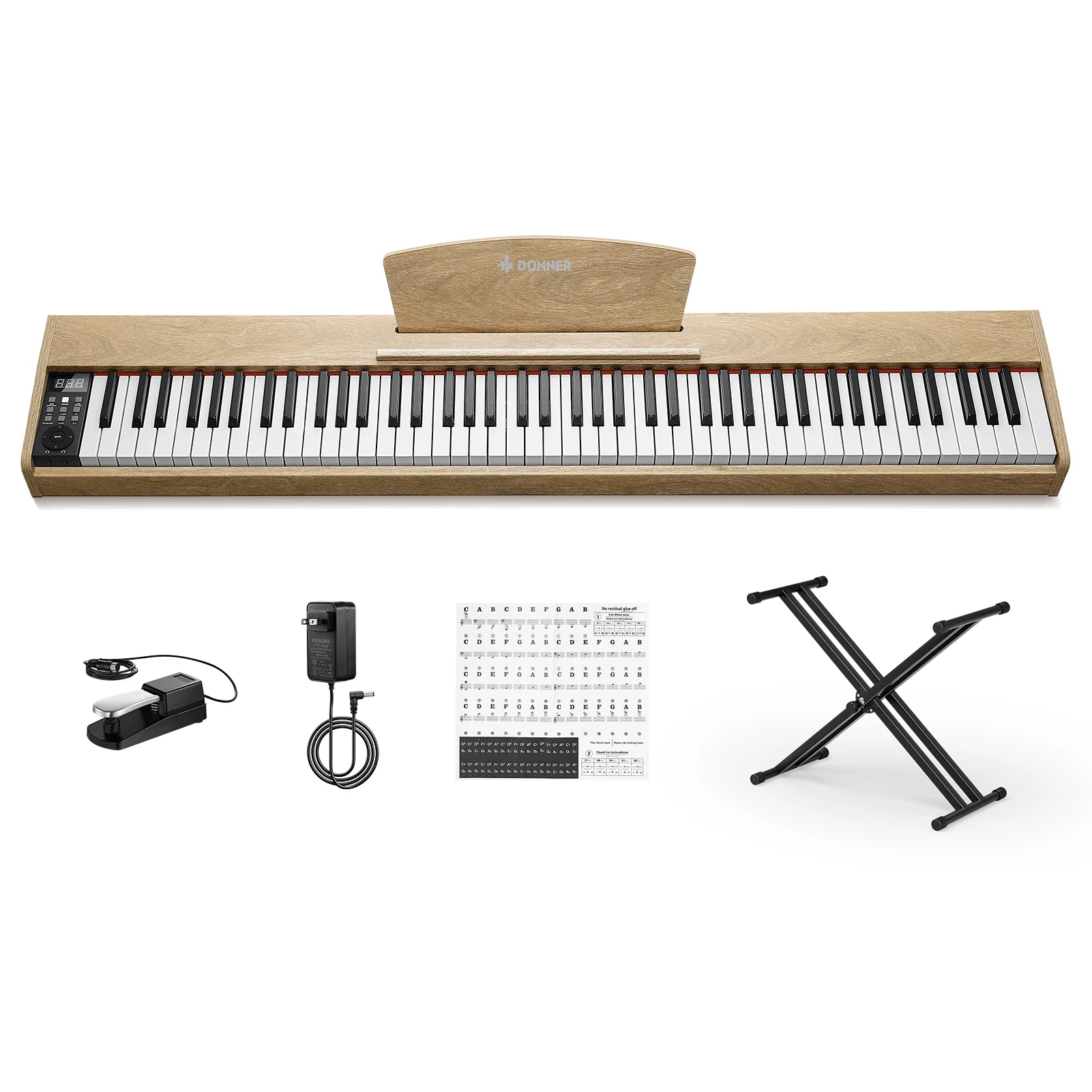 Donner DEP-1S Piano digital con teclado semi-pesado - Image 35