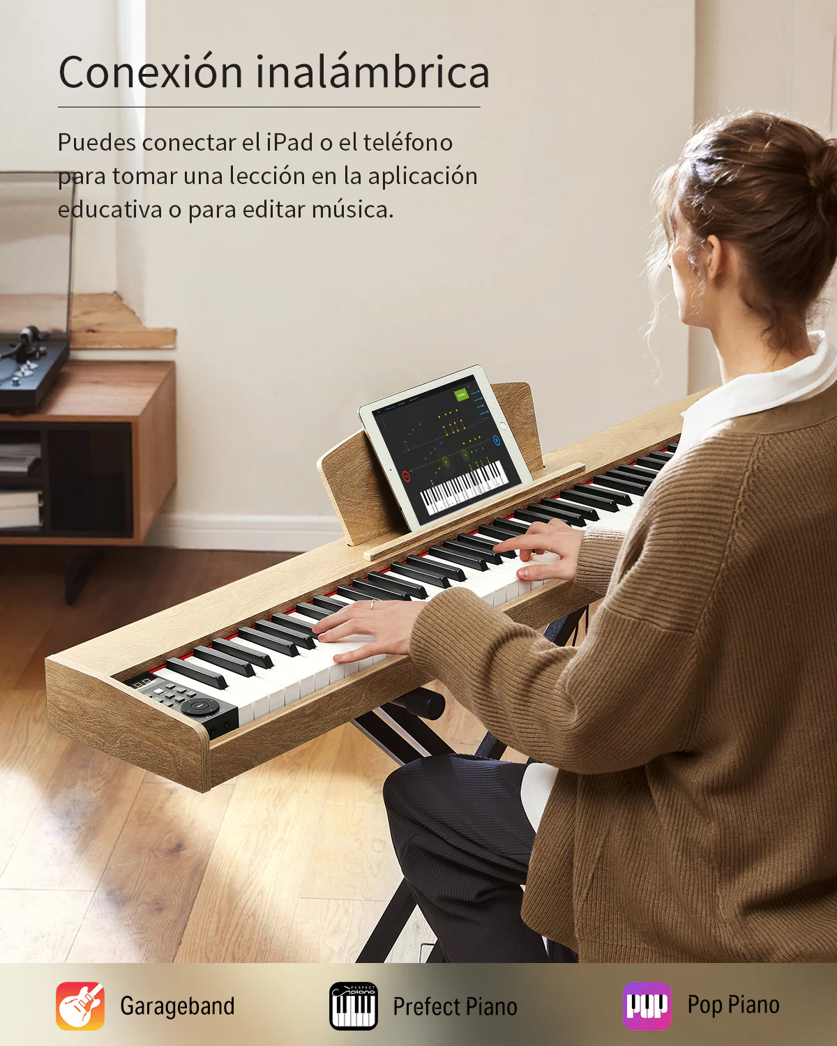 Donner DEP-1S Piano digital con teclado semi-pesado - Image 39