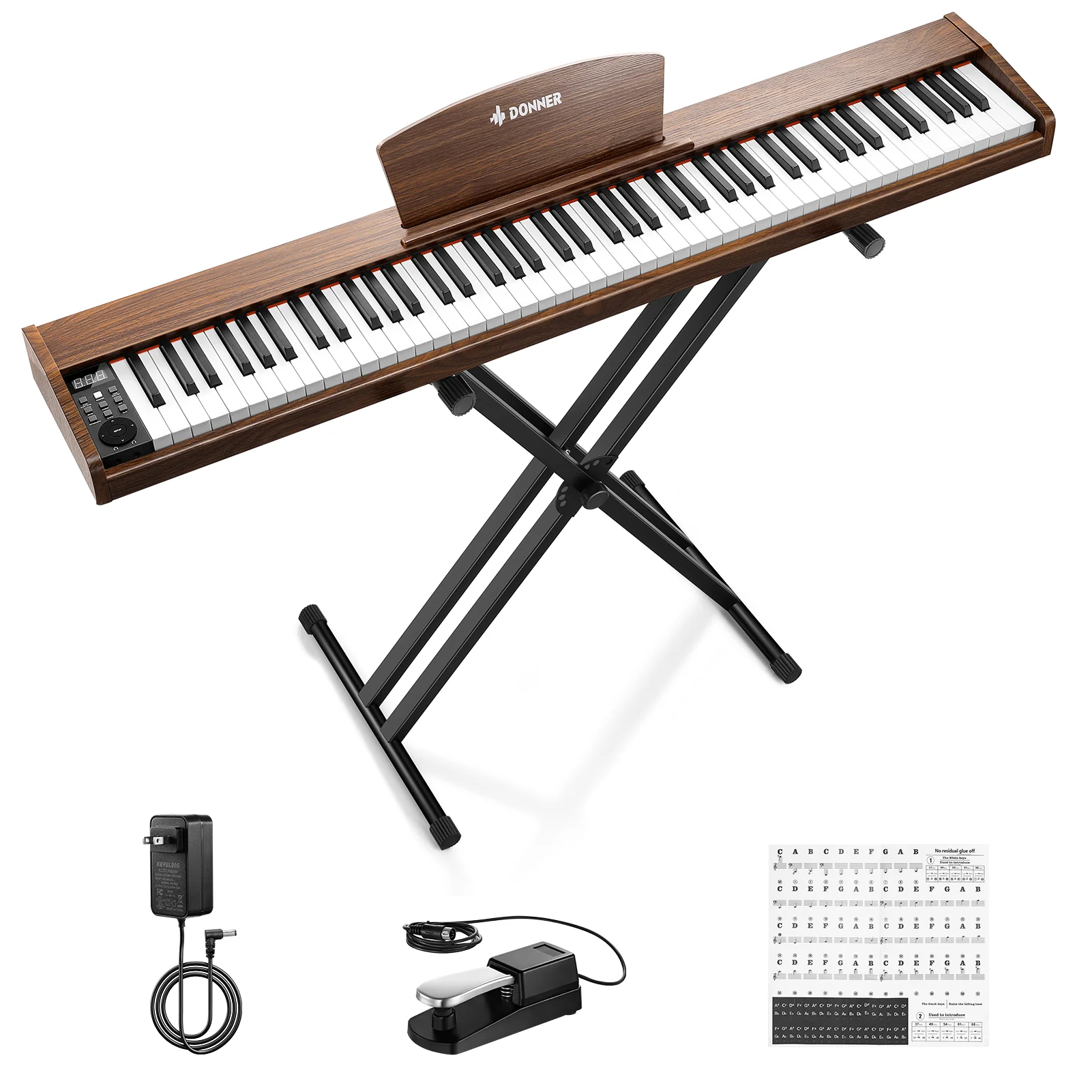 Donner DEP-1S Piano digital con teclado semi-pesado - Image 43