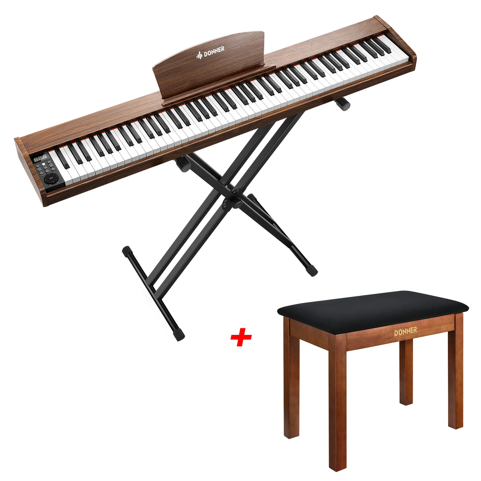 Donner DEP-1S Piano digital con teclado semi-pesado - Image 46
