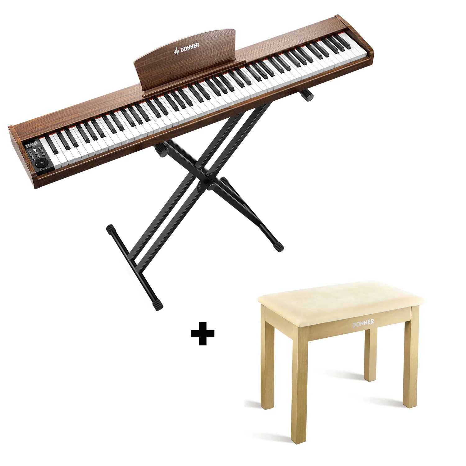 Donner DEP-1S Piano digital con teclado semi-pesado - Image 48